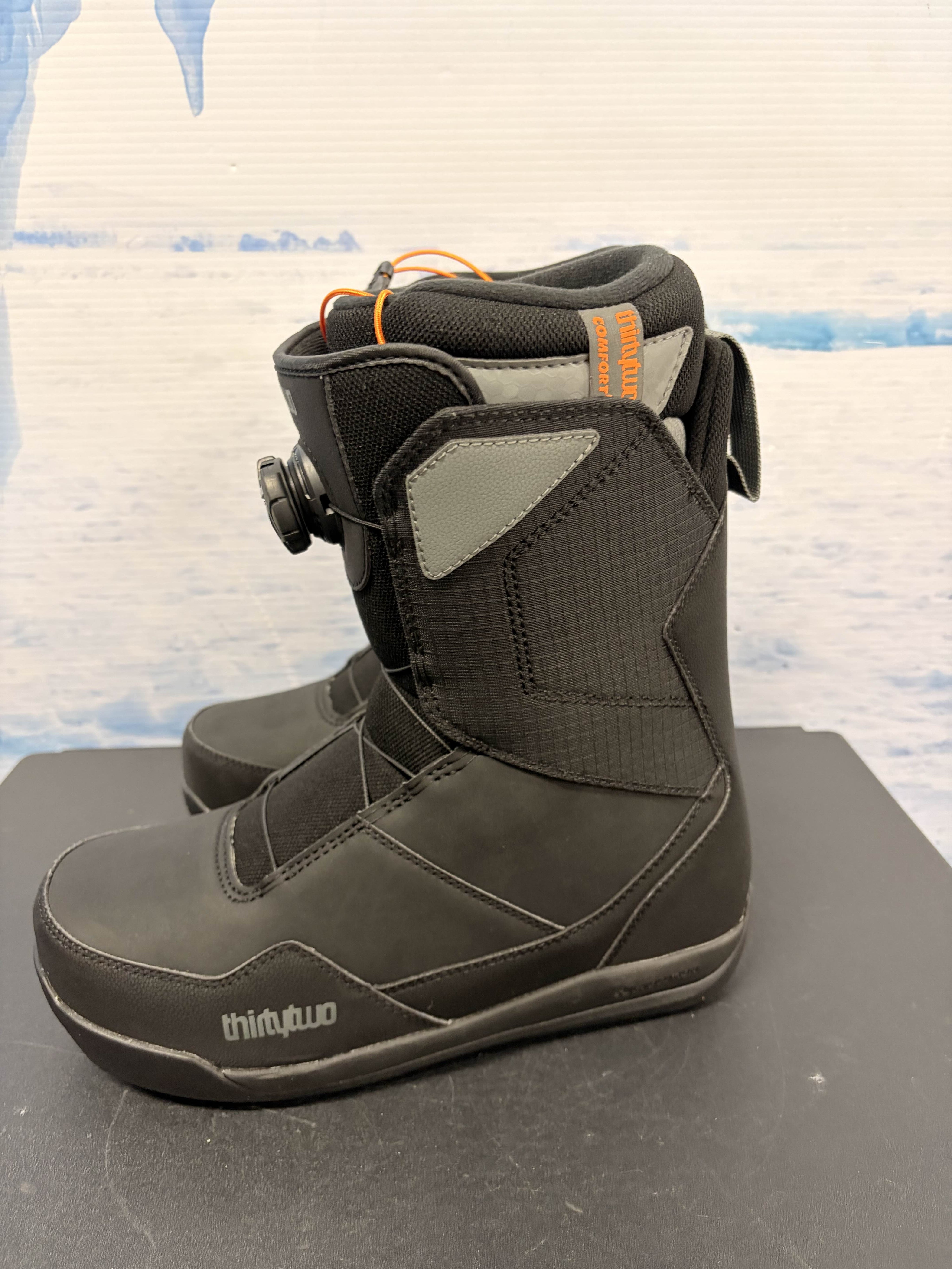 Lightly Used 2026 Thirtytwo Shifty Boa Black Men's Snowboard Boot - 9.0M US