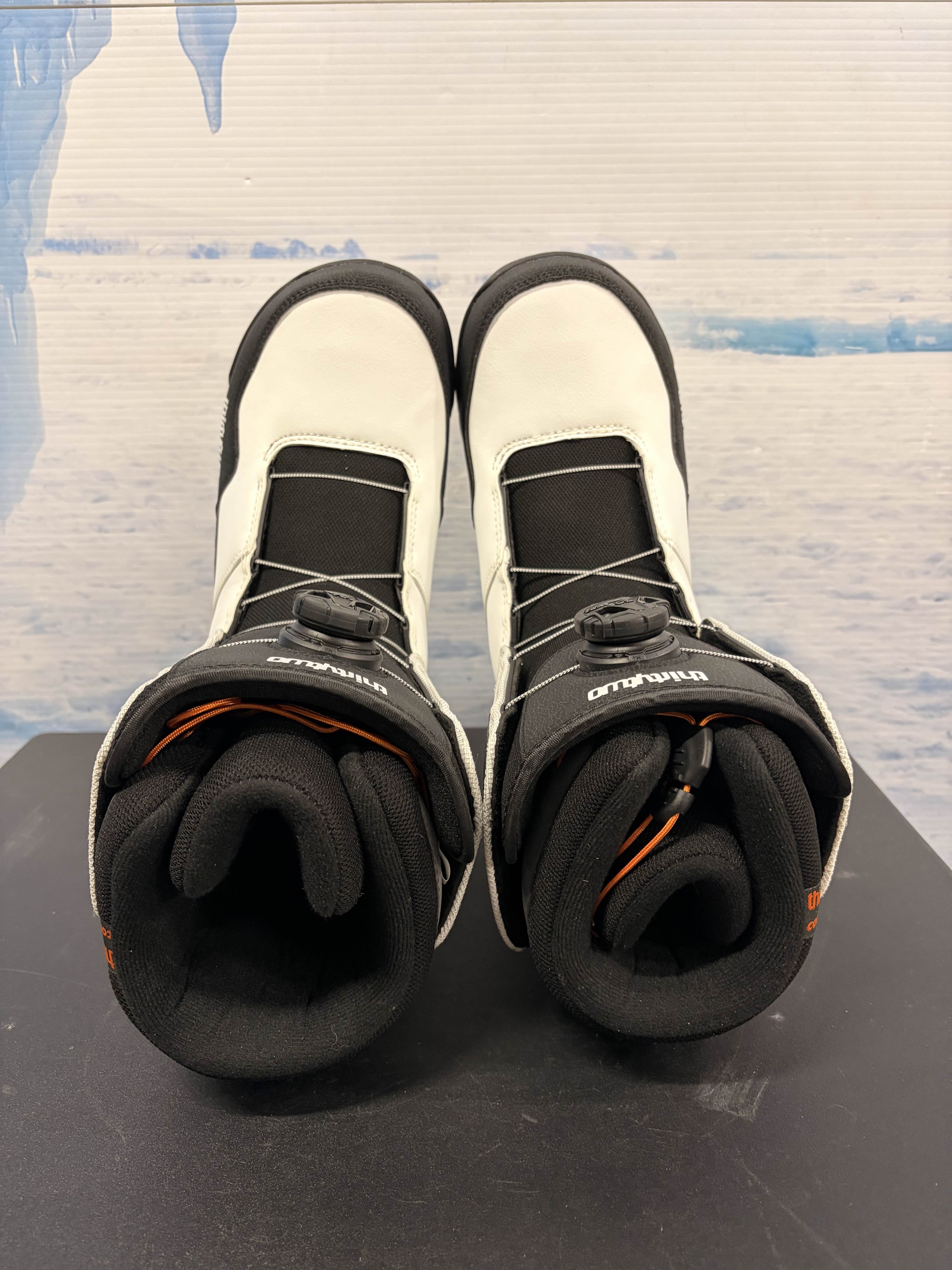 Lightly Used 2026 Thirtytwo Shifty Boa Black/white Men's Snowboard Boot - 9.0M US