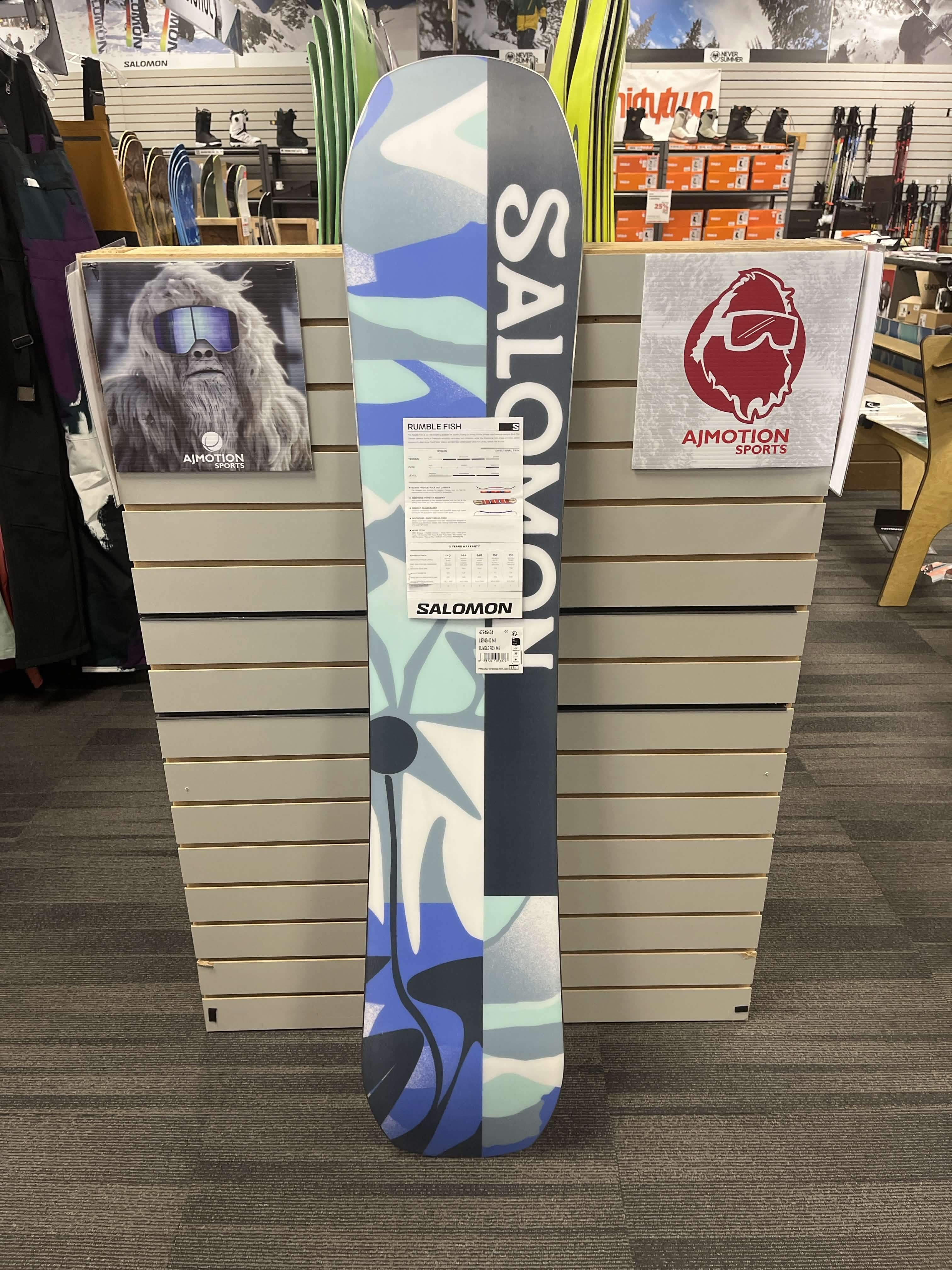 Salomon Rumblefish 148cm Snowboard - Used (2026)
