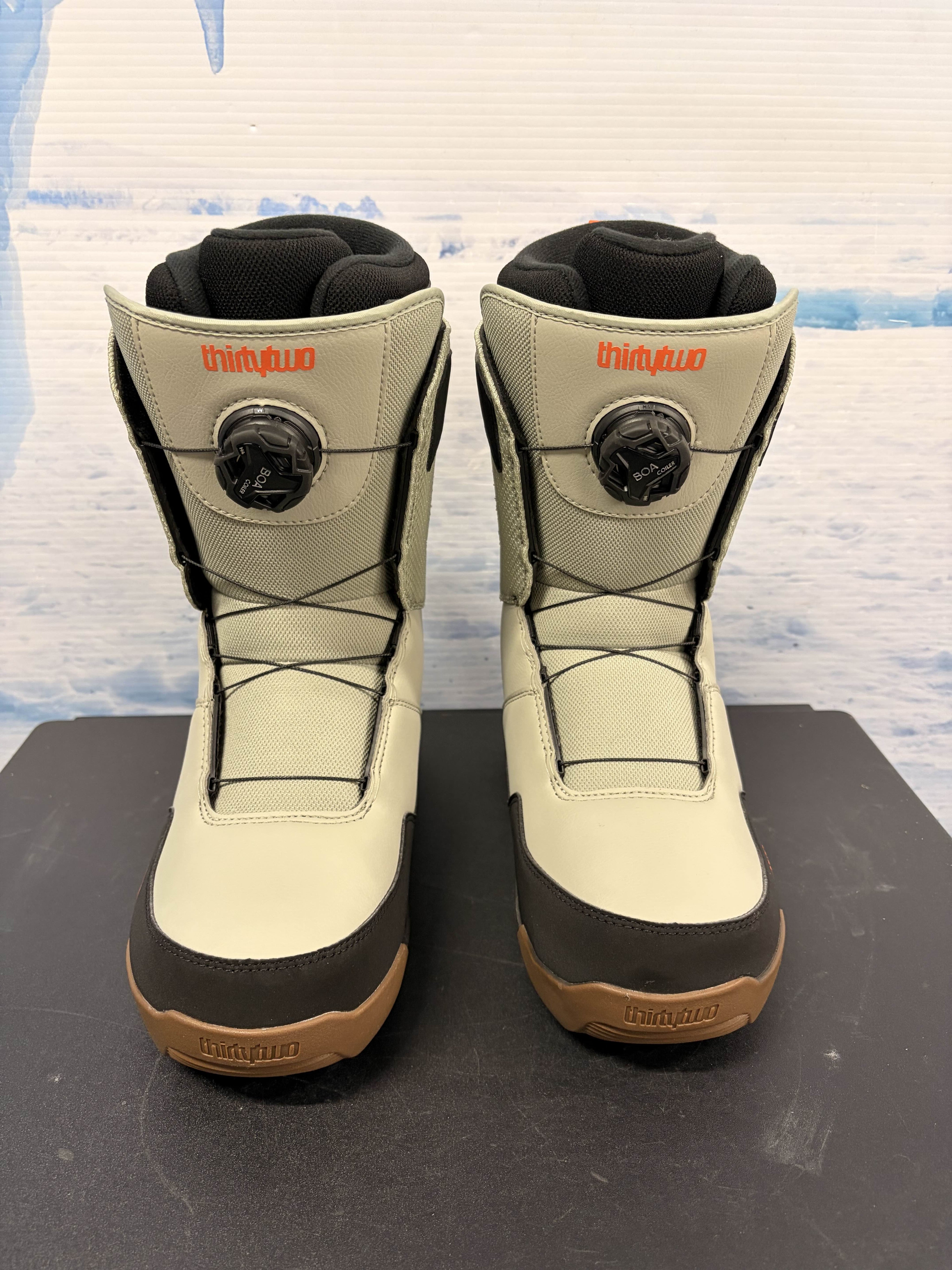 Lightly Used 2026 Thirtytwo Shifty Boa Black/gray/gum Men's Snowboard Boot - 9.0M US