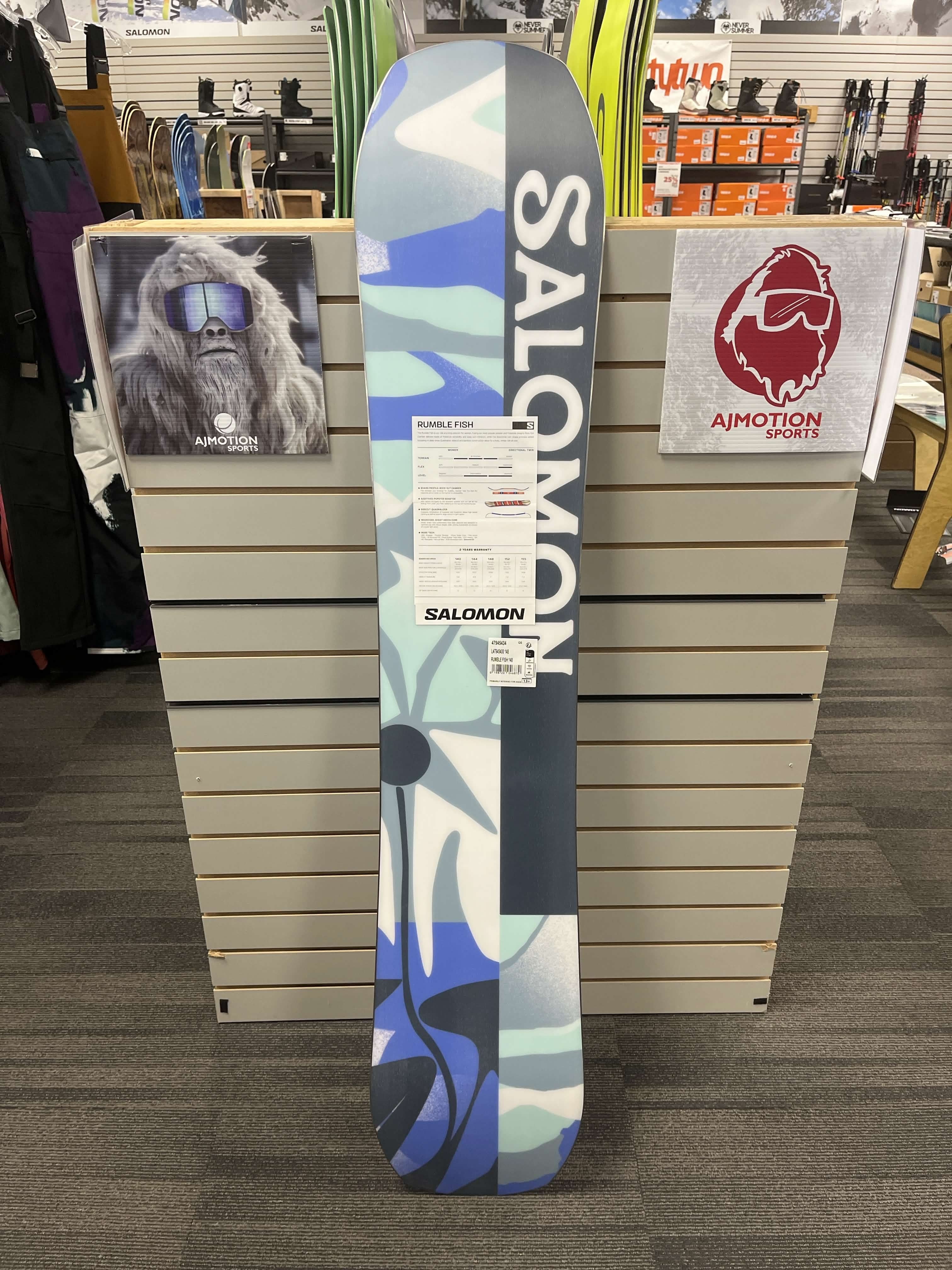 Salomon Rumblefish 148cm Snowboard - Used (2026)