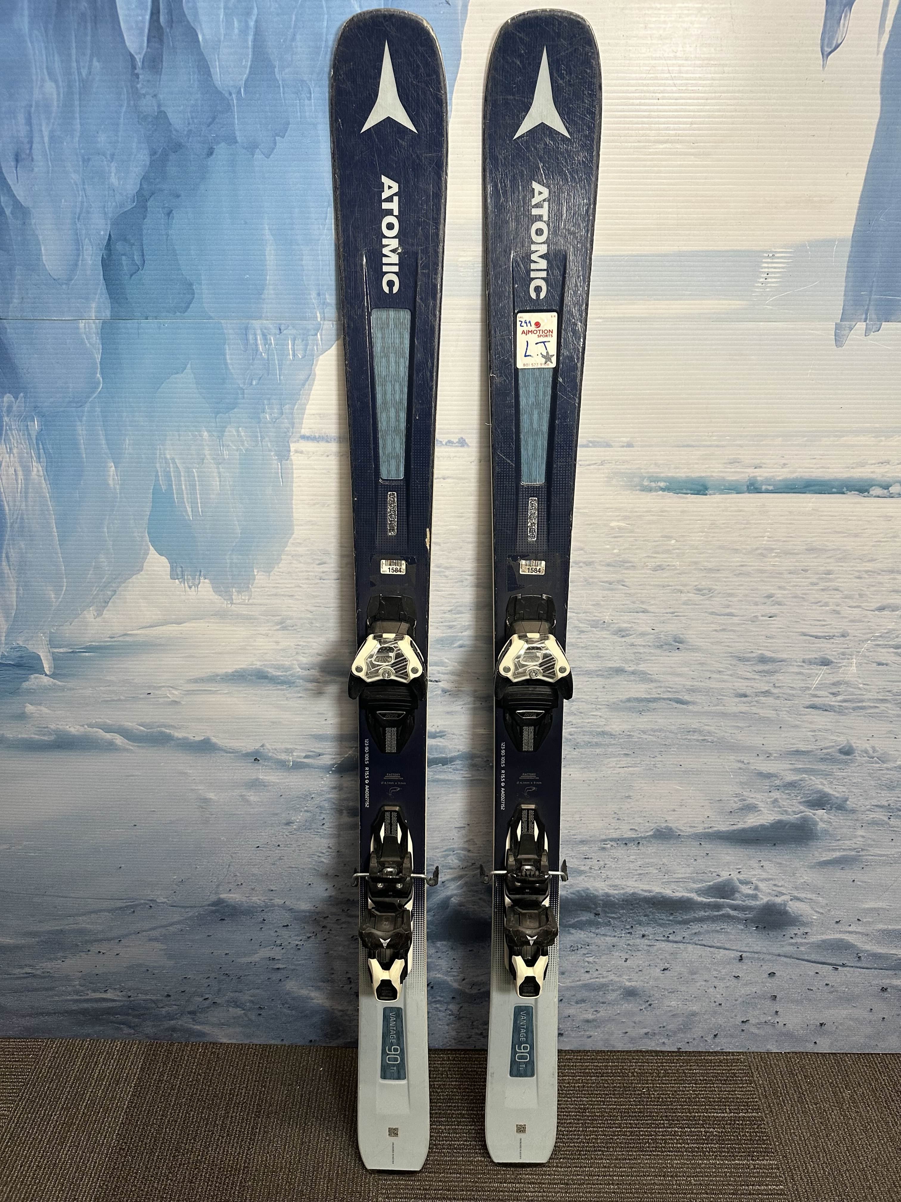 Used Atomic Vantage 153cm w/ Warden Rental Binding