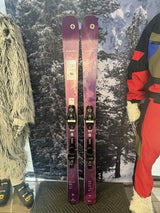 New 2027 Blizzard Black Pearl 94 164cm Skis w/ Atomic NR Strive 11 GW ATO Demo Binding