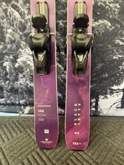 New 2027- Blizzard Black Pearl 94 152cm Skis w/ Atomic NR Strive 11 GW ATO Demo Binding