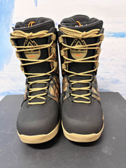 Lightly Used 2026 Thirtytwo Lashed Lace Corderoy Black/print Men's Snowboard Boot - 9M US