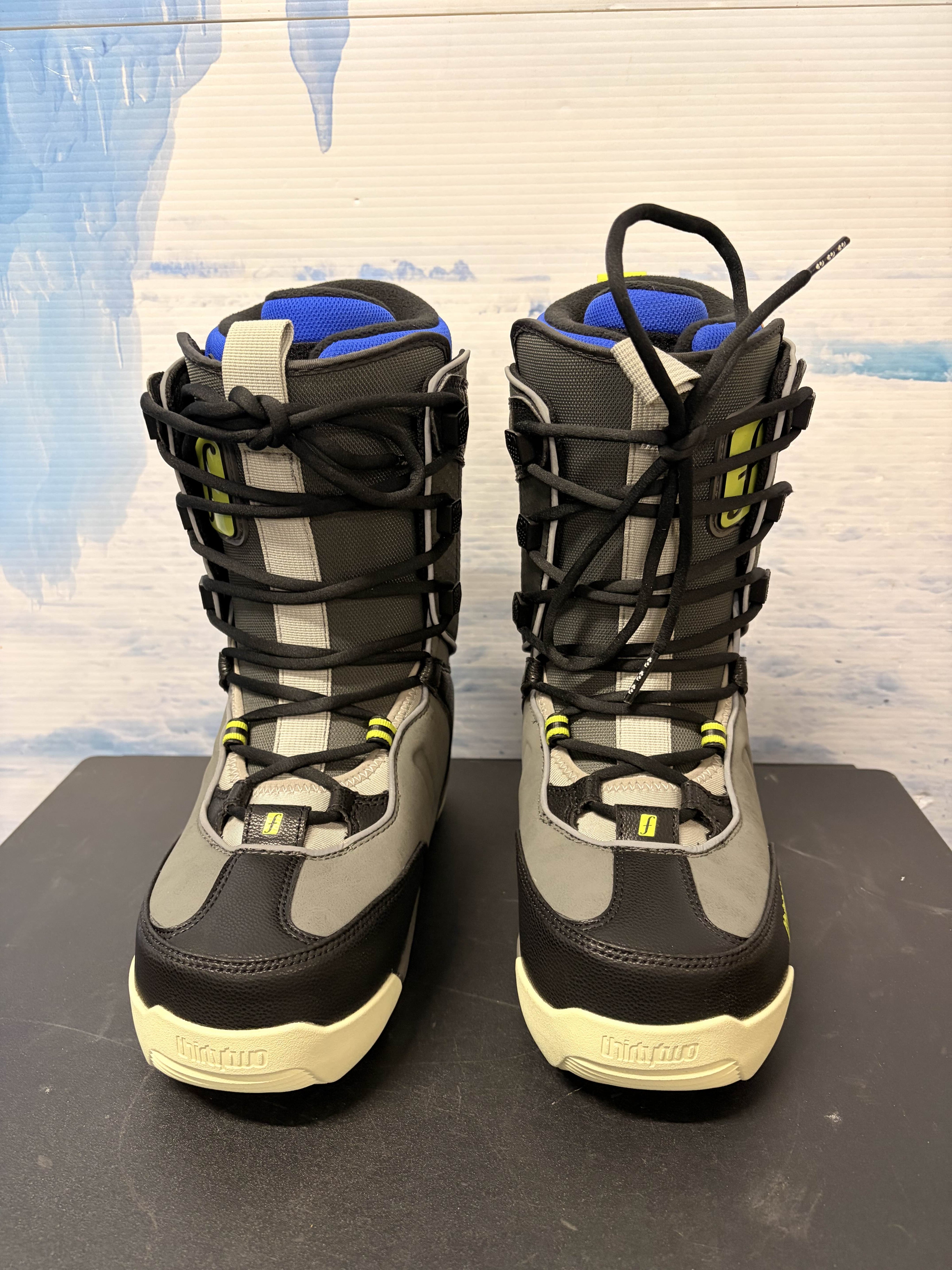 Lightly Used 2026 Thirtytwo Jp Forum Lace Black/dark Grey Men's Snowboard Boot - 9M US