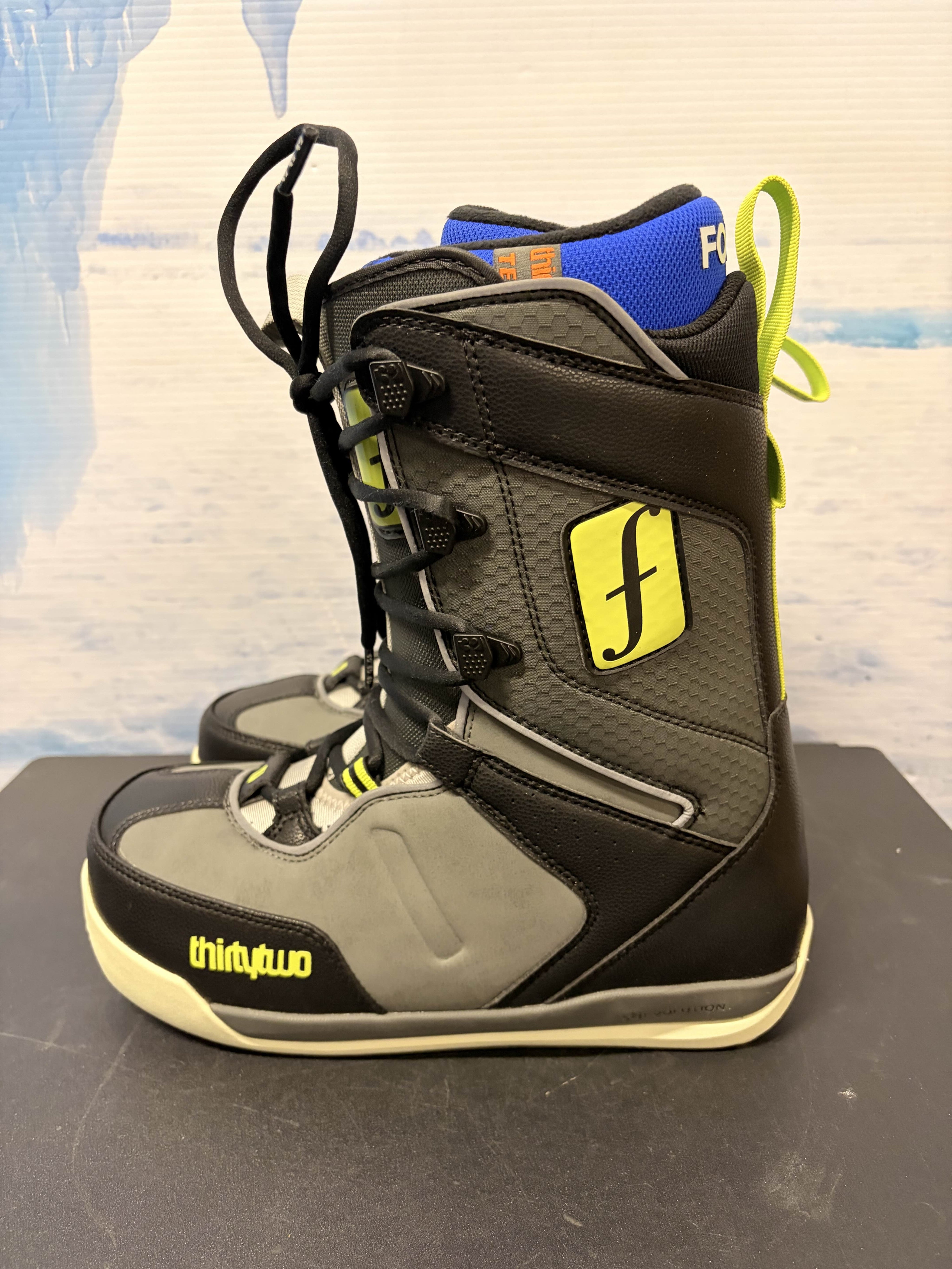 Lightly Used 2026 Thirtytwo Jp Forum Lace Black/dark Grey Men's Snowboard Boot - 9M US