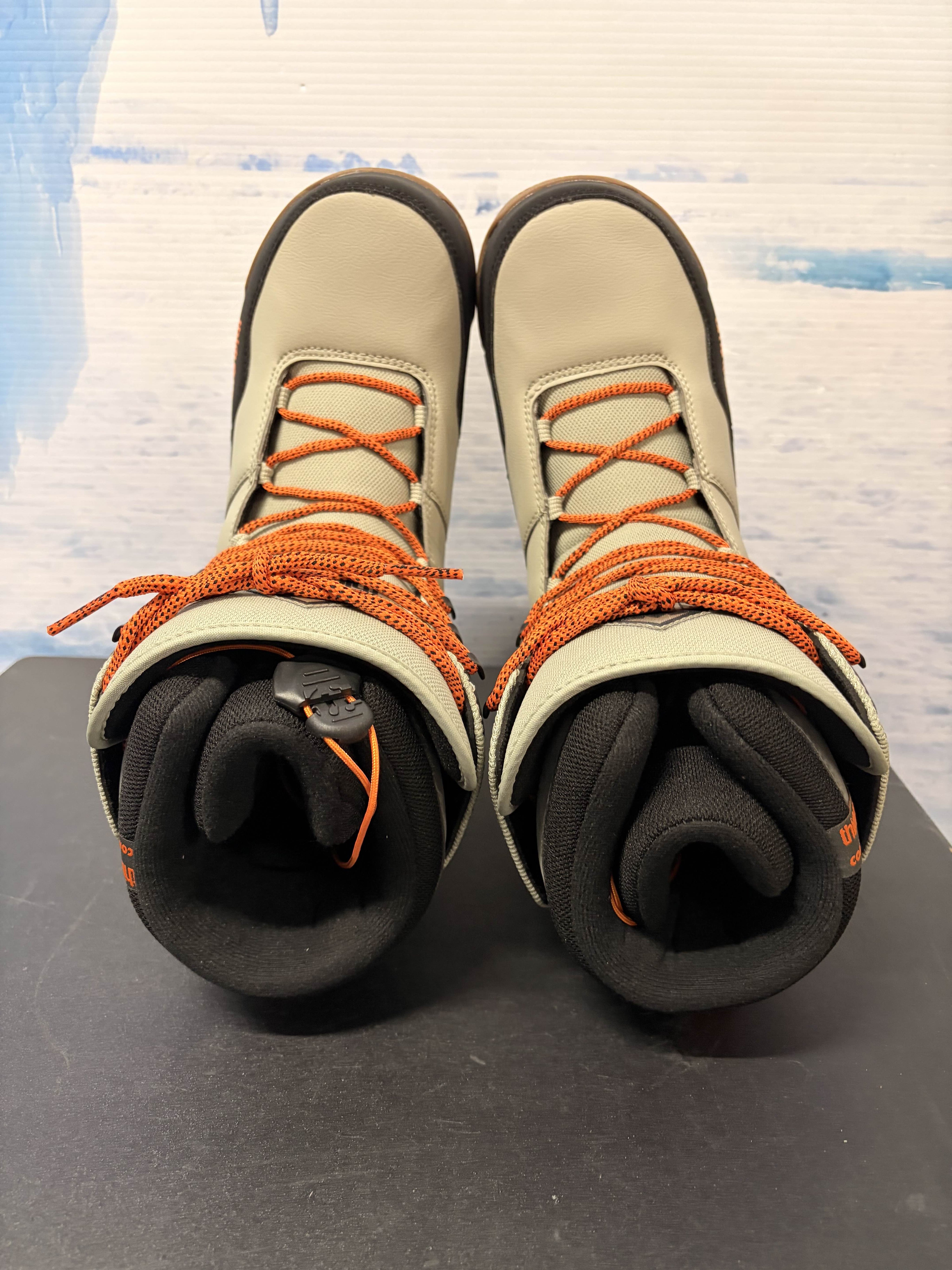 Lightly Used 2026 Thirtytwo Shifty Lace Black/grey/gum Men's Snowboard Boot - 9M US