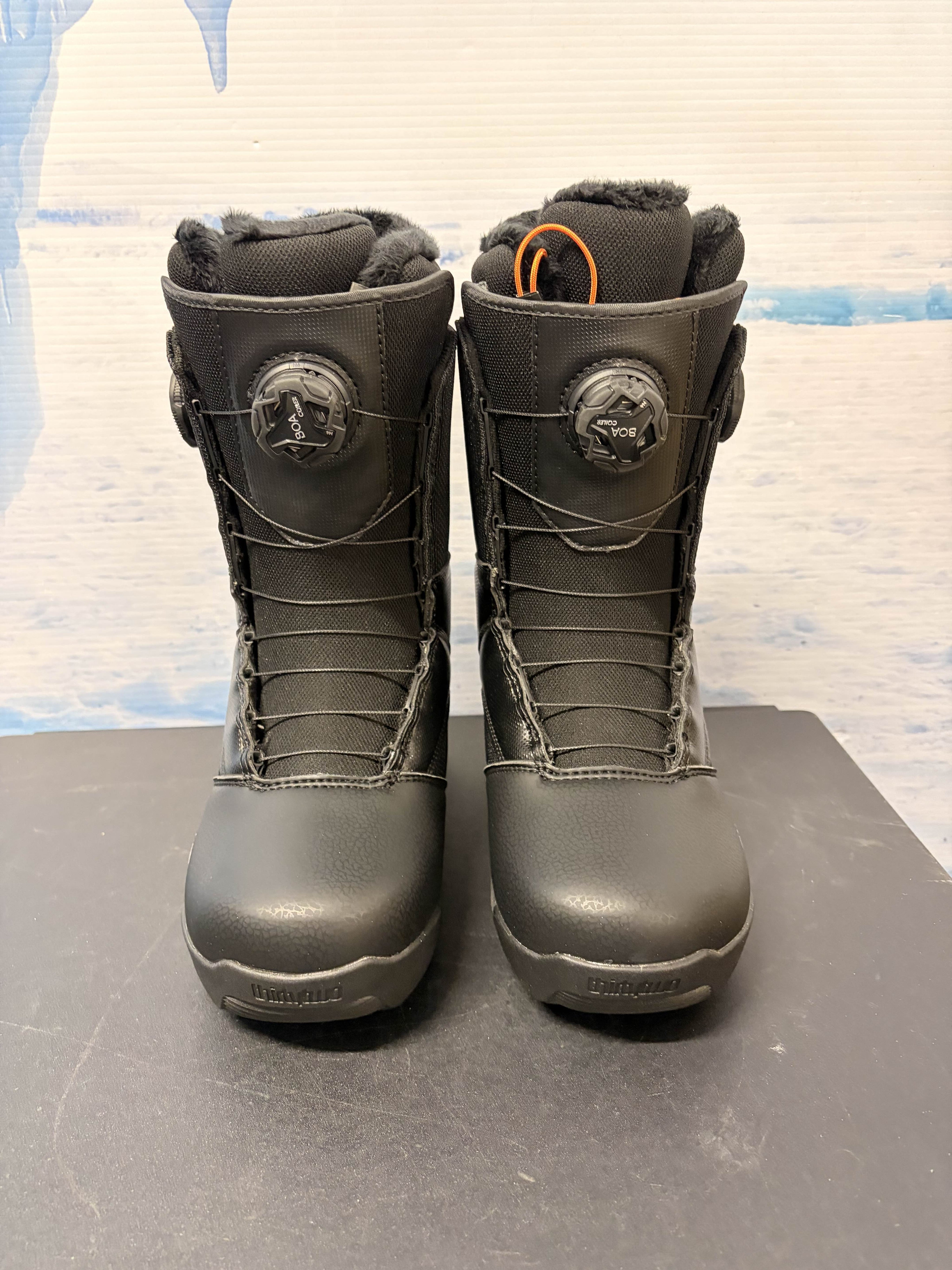 Lightly Used 2026 Thirtytwo W's Stw Db Black Women's Snowboard Boot - 7W US