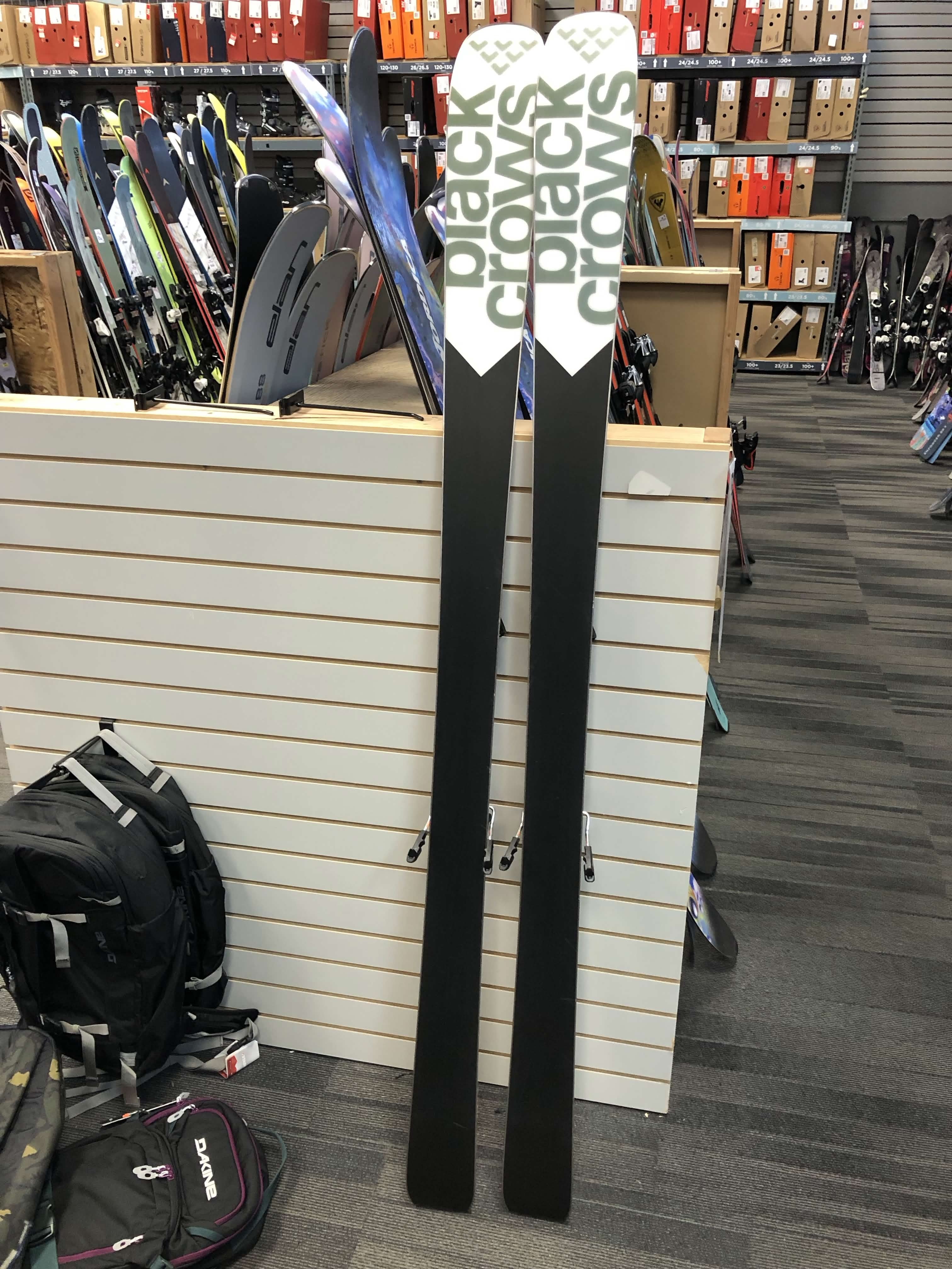 Black Crows Sato 179cm Skis w/ SALOMON M12 GW SYS Demo Binding - Lightly Used