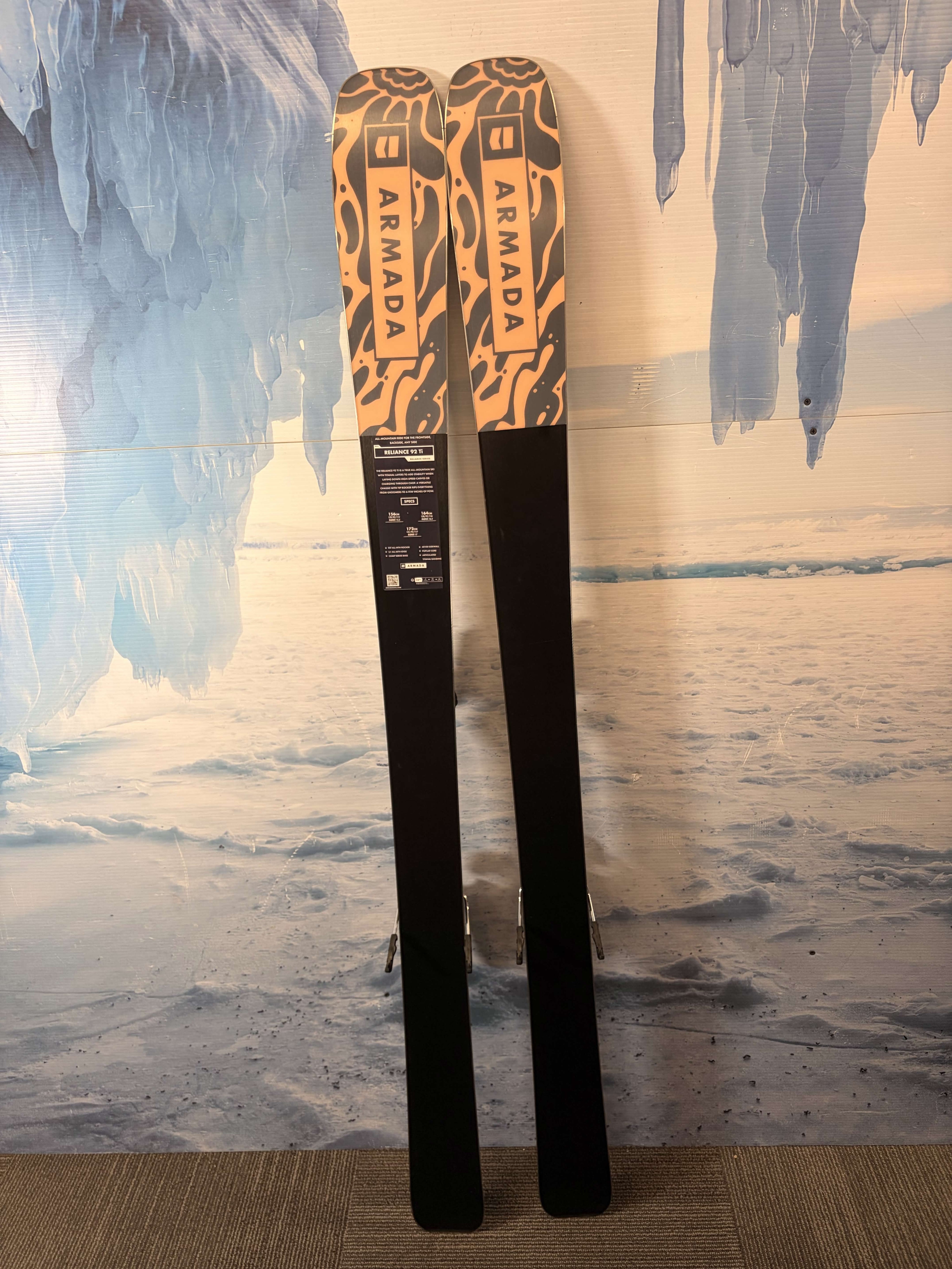 Armada Reliance 92 Ti 164cm Skis w/ ATOMIC NR Strive 11 GW Demo Binding - Used (2026)