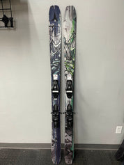 Used Atomic Bent Chetler 180cm Skis w/ Atomic Strive 13 Adjustable Bindings