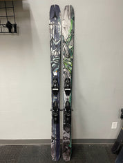 Used Atomic Bent Chetler 188cm Skis w/ Atomic Strive 13 Adjustable Bindings