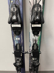 Used Atomic Bent Chetler 188cm Skis w/ Atomic Strive 13 Adjustable Bindings