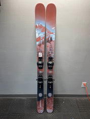 Used Nordica Santa Ana 98 165cm w/ Tyrolia Attack 11 Adjustable Bindings