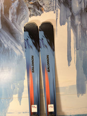 Salomon Stance 84 185cm Skis w/ SALOMON M12 GW SYS Demo Binding - Used (2026)