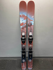 Used Nordica Santa Ana 98 151cm w/ Tyrolia Attack 11 Adjustable Bindings