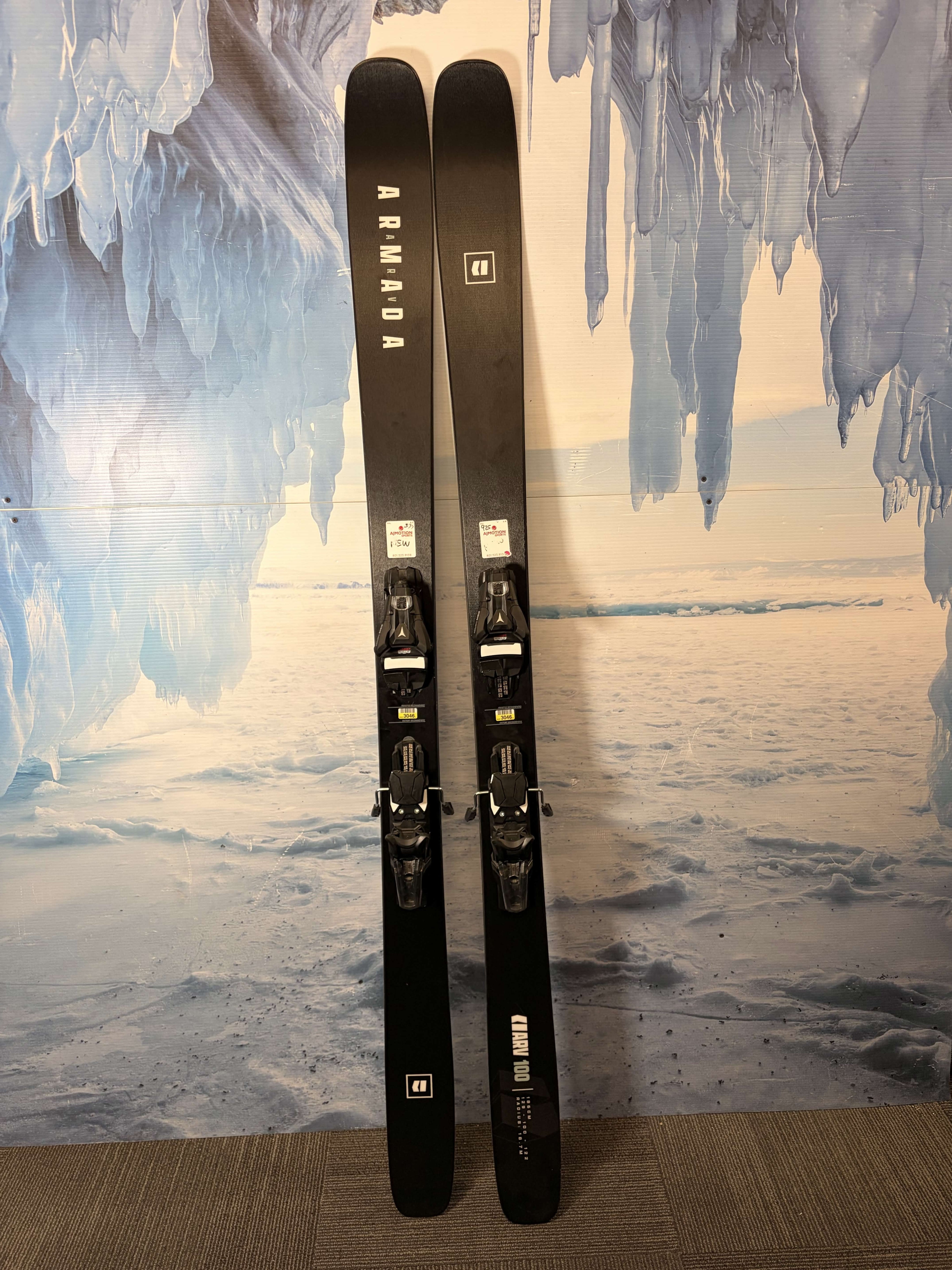 Armada ARV 100 186cm Skis w/ ATOMIC NR Strive 13 GW Demo Binding - Used (2026)