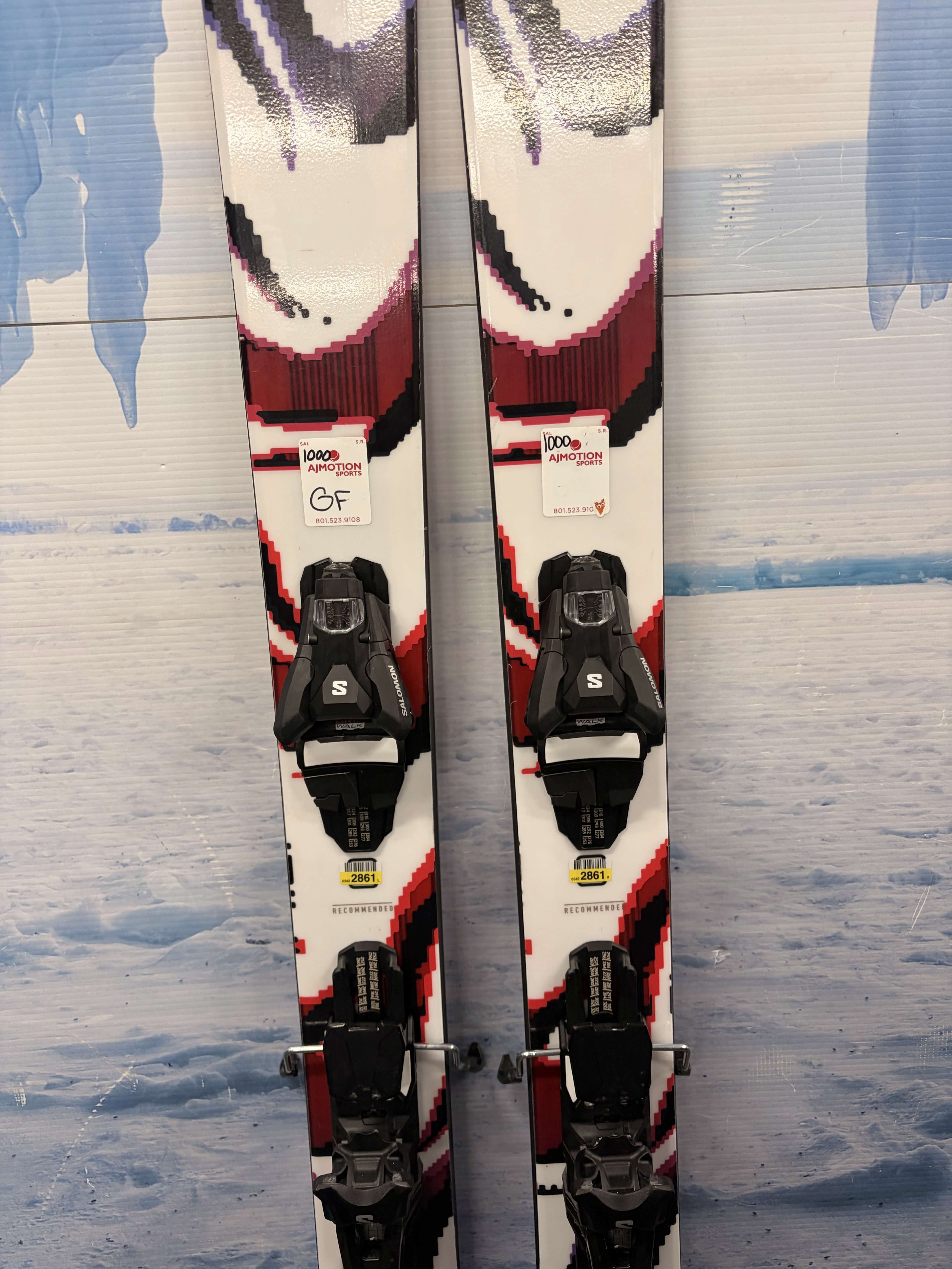 Salomon QST Blank 178cm Skis w/ SALOMON NR Strive 13 GW SAL Demo Binding - Used (2026)