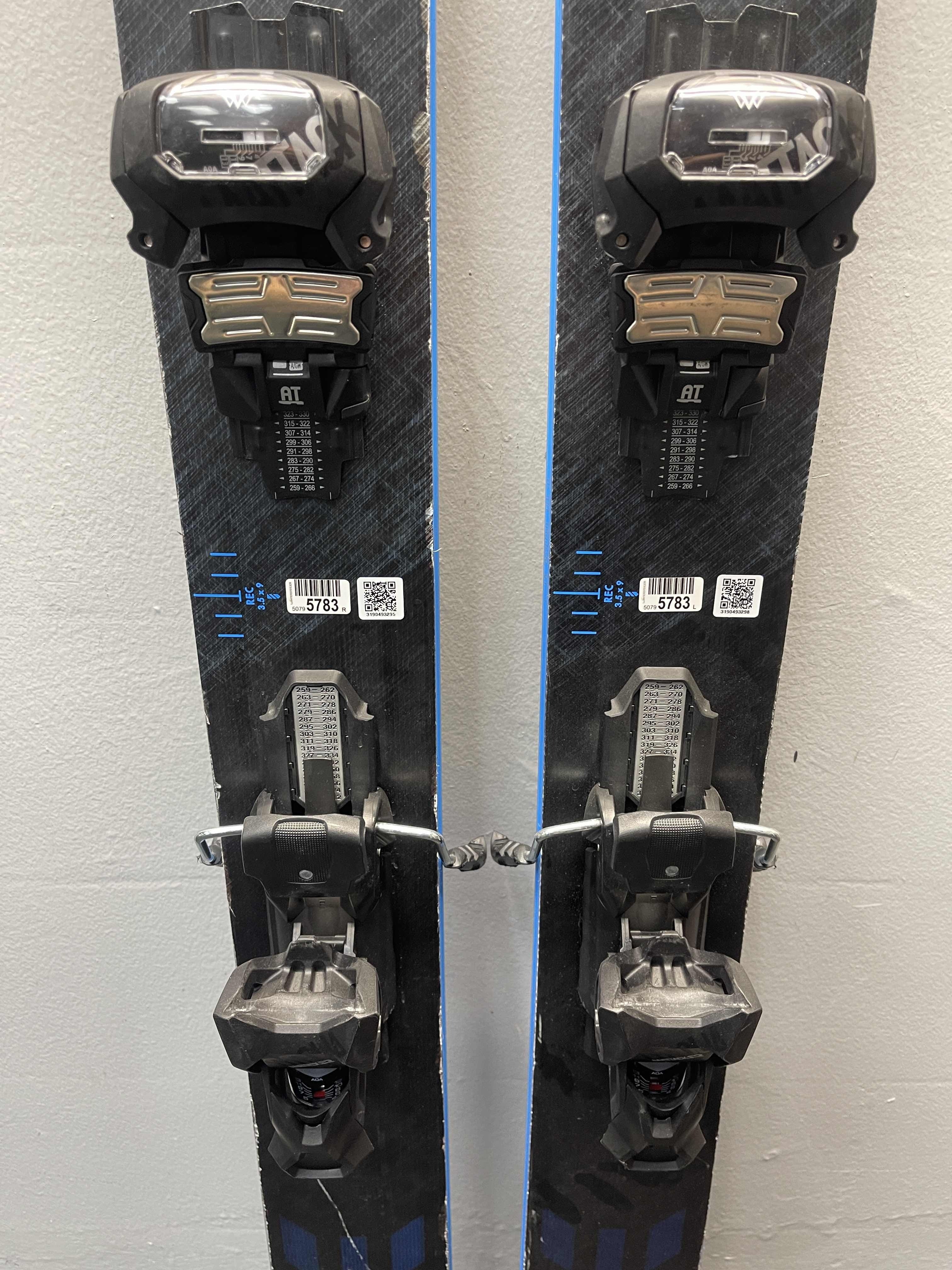 Used Head Kore 117 189cm Skis w/ Tyrolia Attack 13 Adjustable Binding