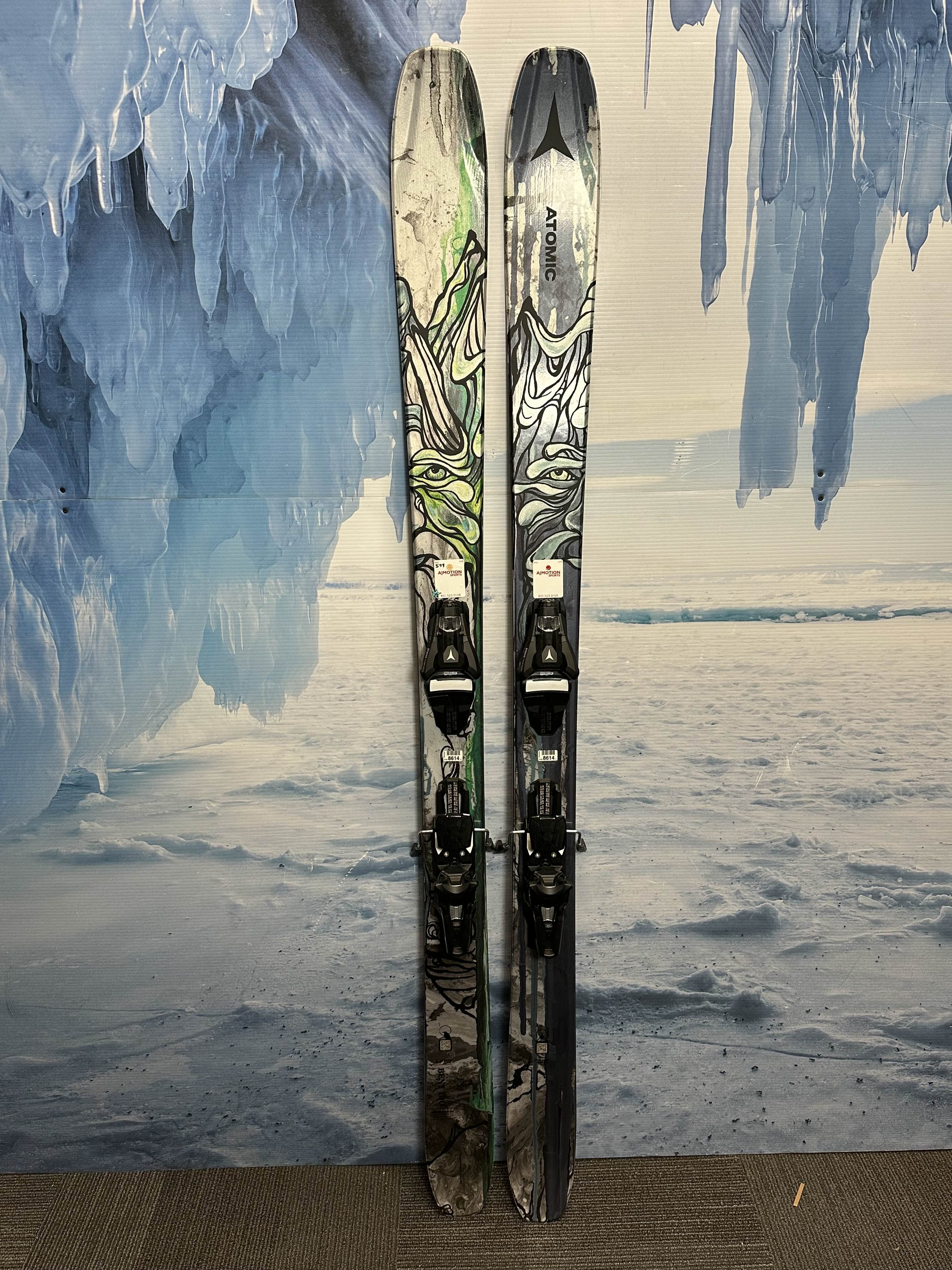 New Atomic Bent 180cm w/ Atomic Strive Thirteen GW Bindings