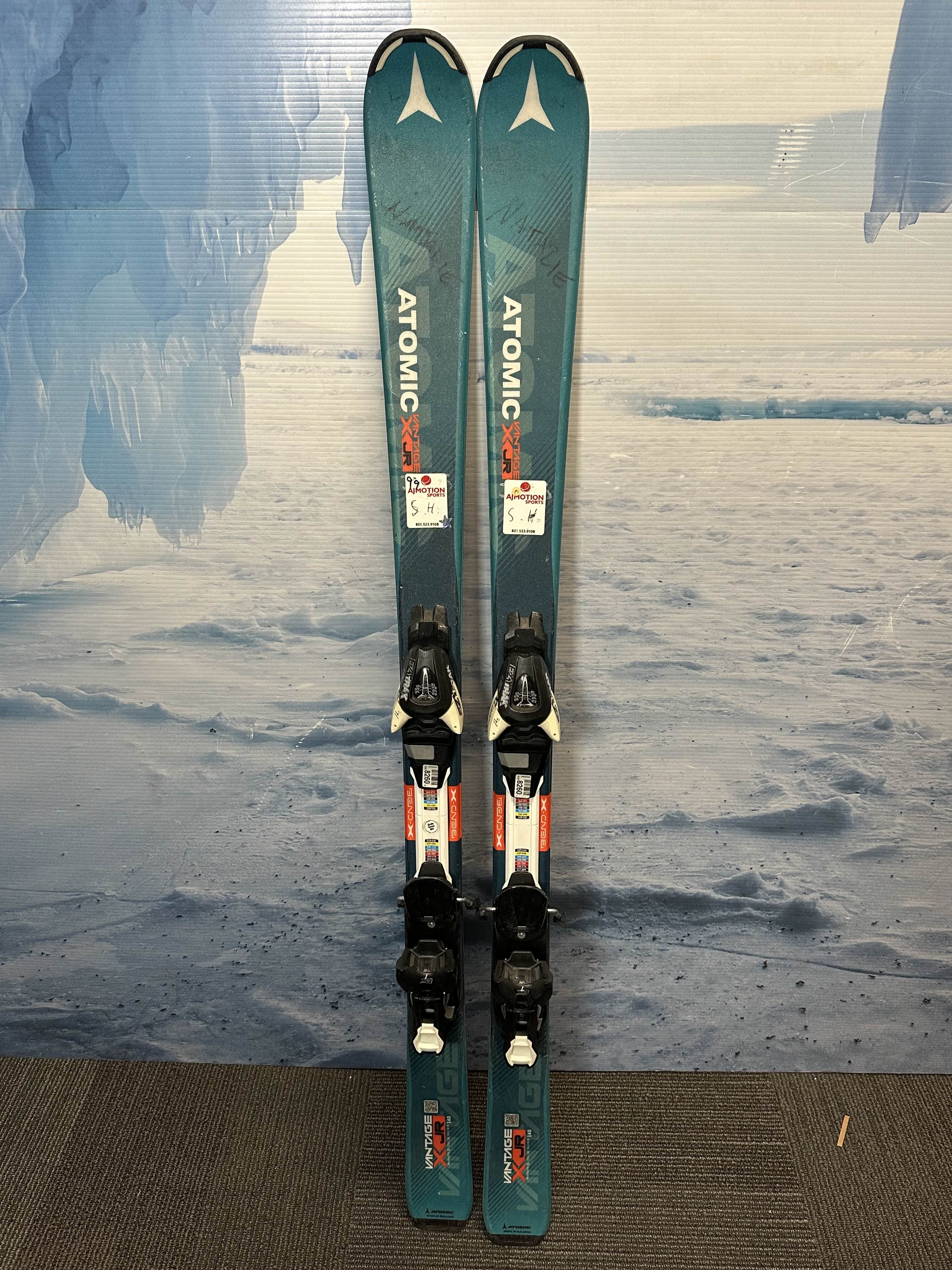 Used Atomic Vantage Bend-X 140cm w/ EZY Trak Bindings