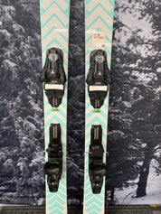 Black Crows Captis Birdie 154cm Skis w/ ATOMIC NR Strive 11 GW ATO Demo Binding - New 2027
