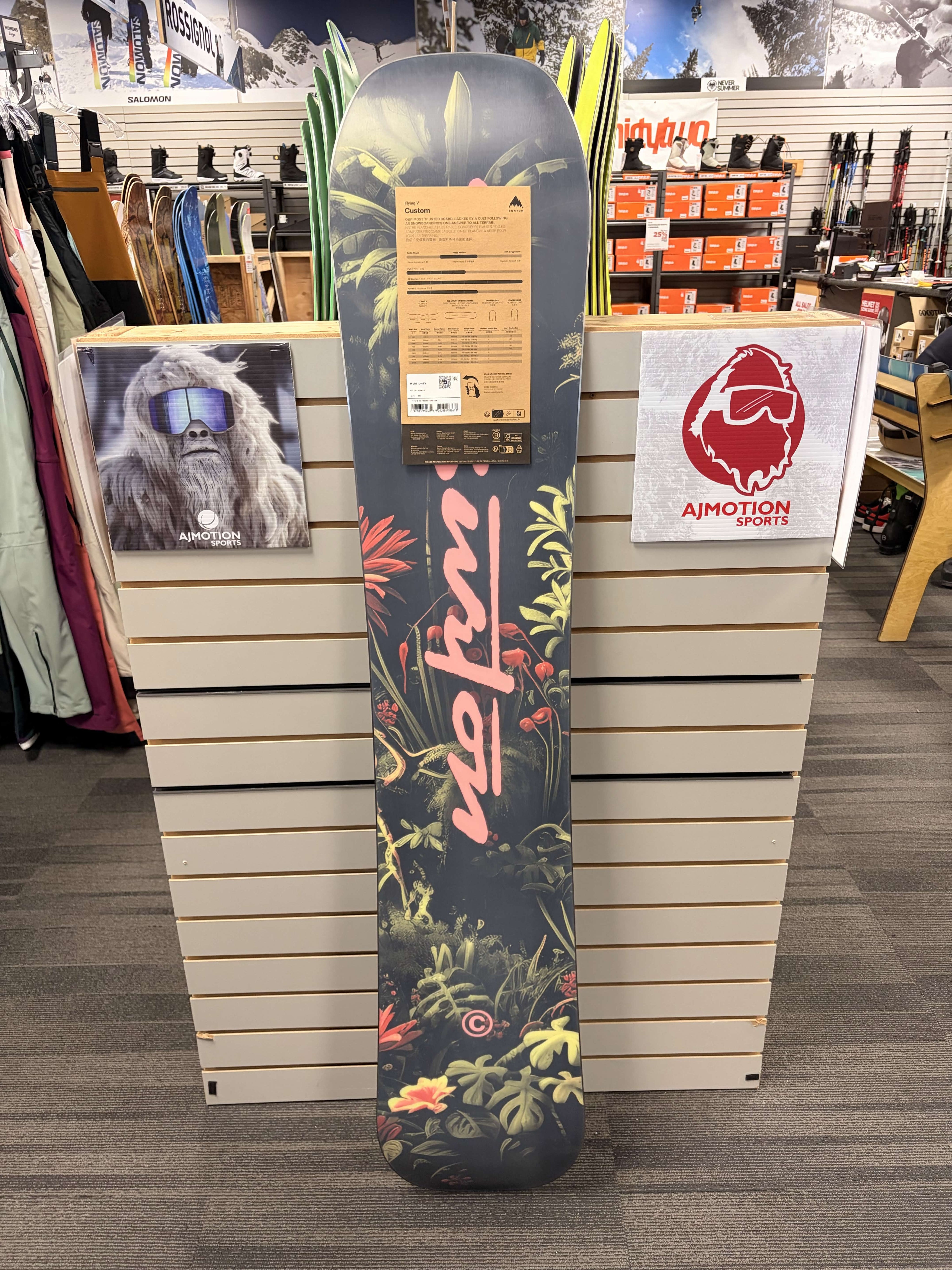 Burton Custom Flying V 156cm Snowboard - Lightly Used