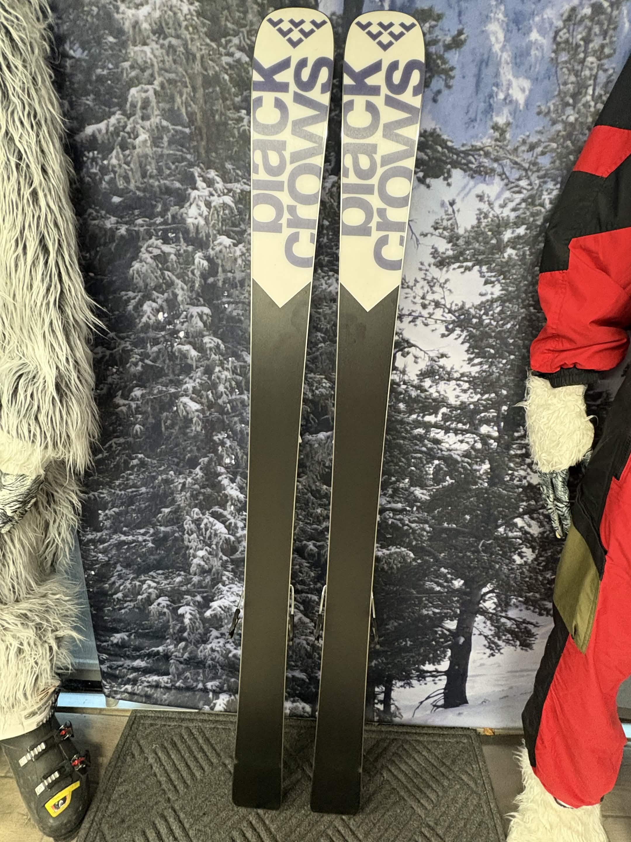 Black Crows Sato Birdie 155cm Skis w/ SALOMON M10 GW SYS SAL Demo Binding - New 2027