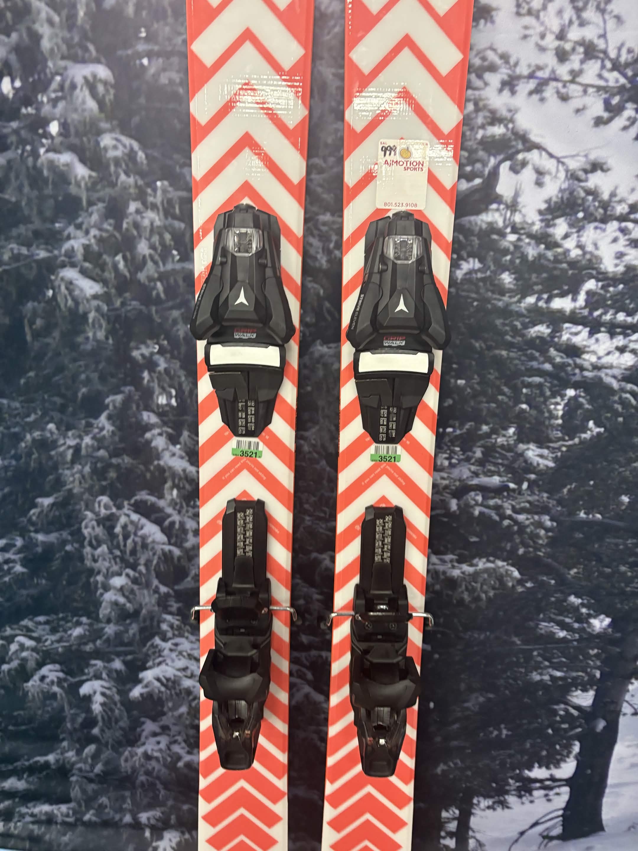 Black Crows Camox Birdie 156cm Skis w/ ATOMIC NR Strive 11 GW ATO Demo Binding - New 2027