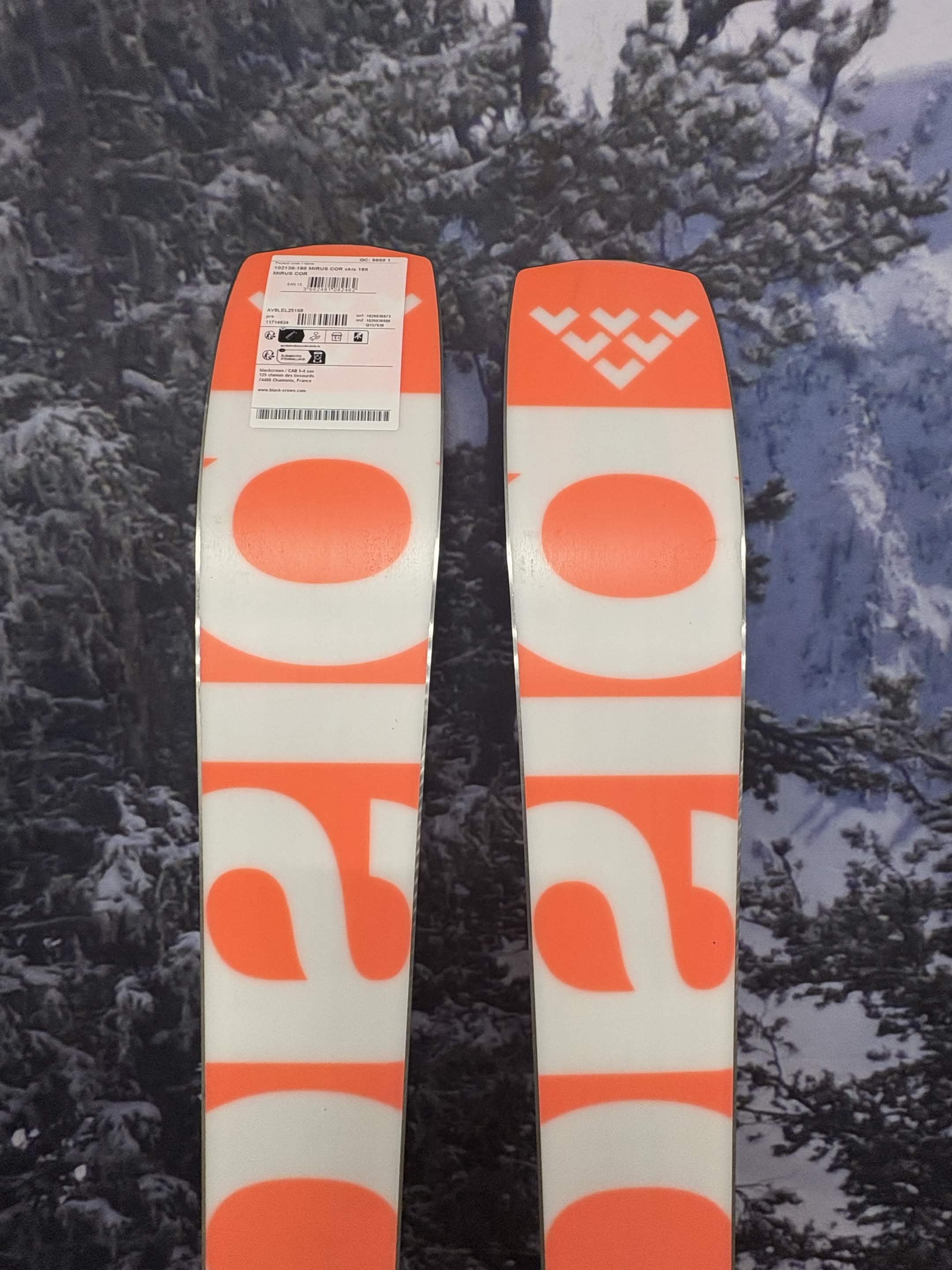 Black Crows Mirus Cor 168cm Skis w/ ATOMIC NR Strive 11 GW ATO Demo Binding - New 2027