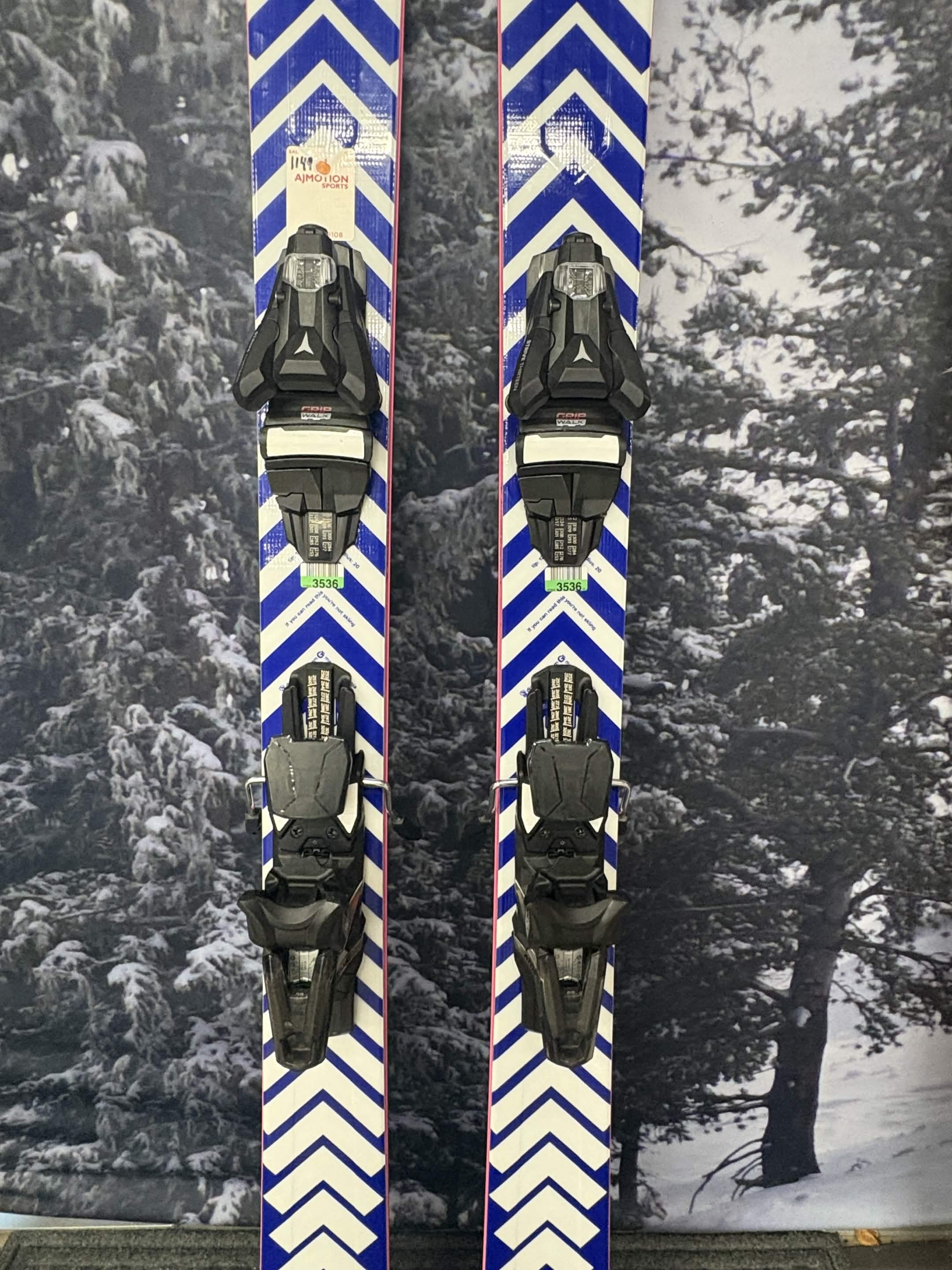 Black Crows Serpo 168cm Skis w/ ATOMIC NR Strive 13 GW ATO Demo Binding - New 2027