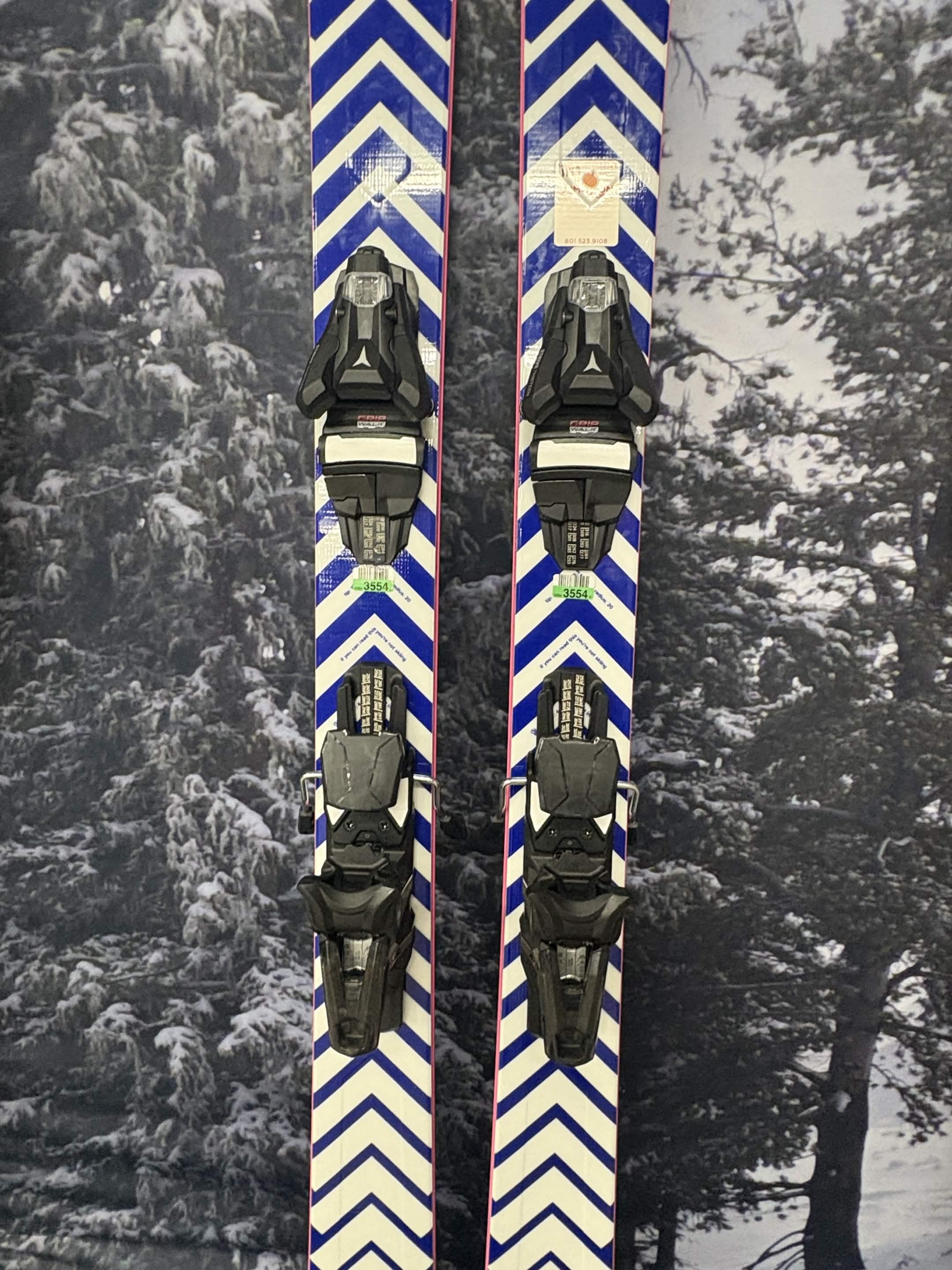 Black Crows Serpo 180cm Skis w/ ATOMIC NR Strive 13 GW ATO Demo Binding - New 2027