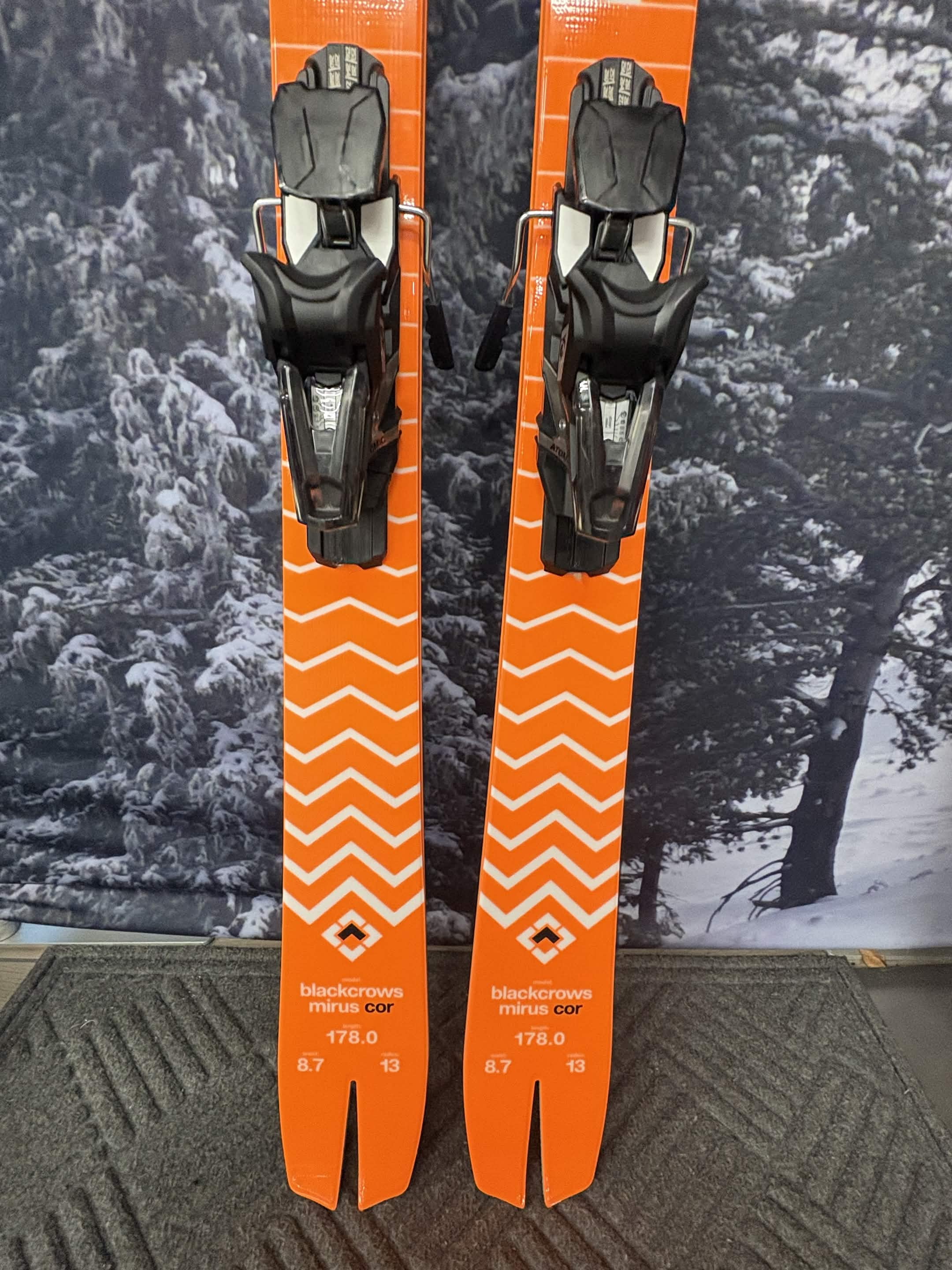 Black Crows Mirus Cor 178cm Skis w/ ATOMIC NR Strive 13 GW ATO Demo Binding - New 2027