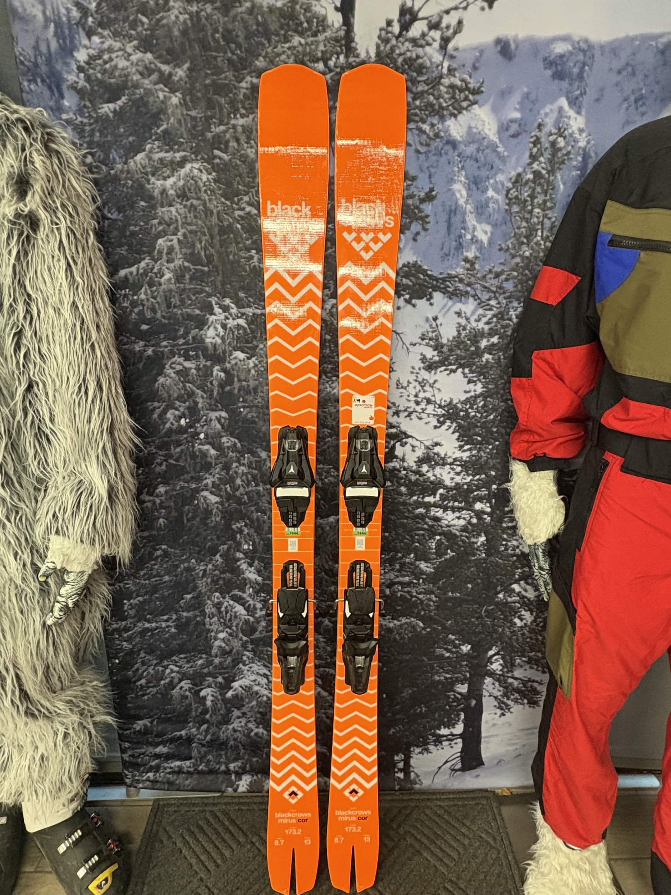 Black Crows Mirus Cor 173cm Skis w/ ATOMIC NR Strive 13 GW ATO Demo Binding - New 2027