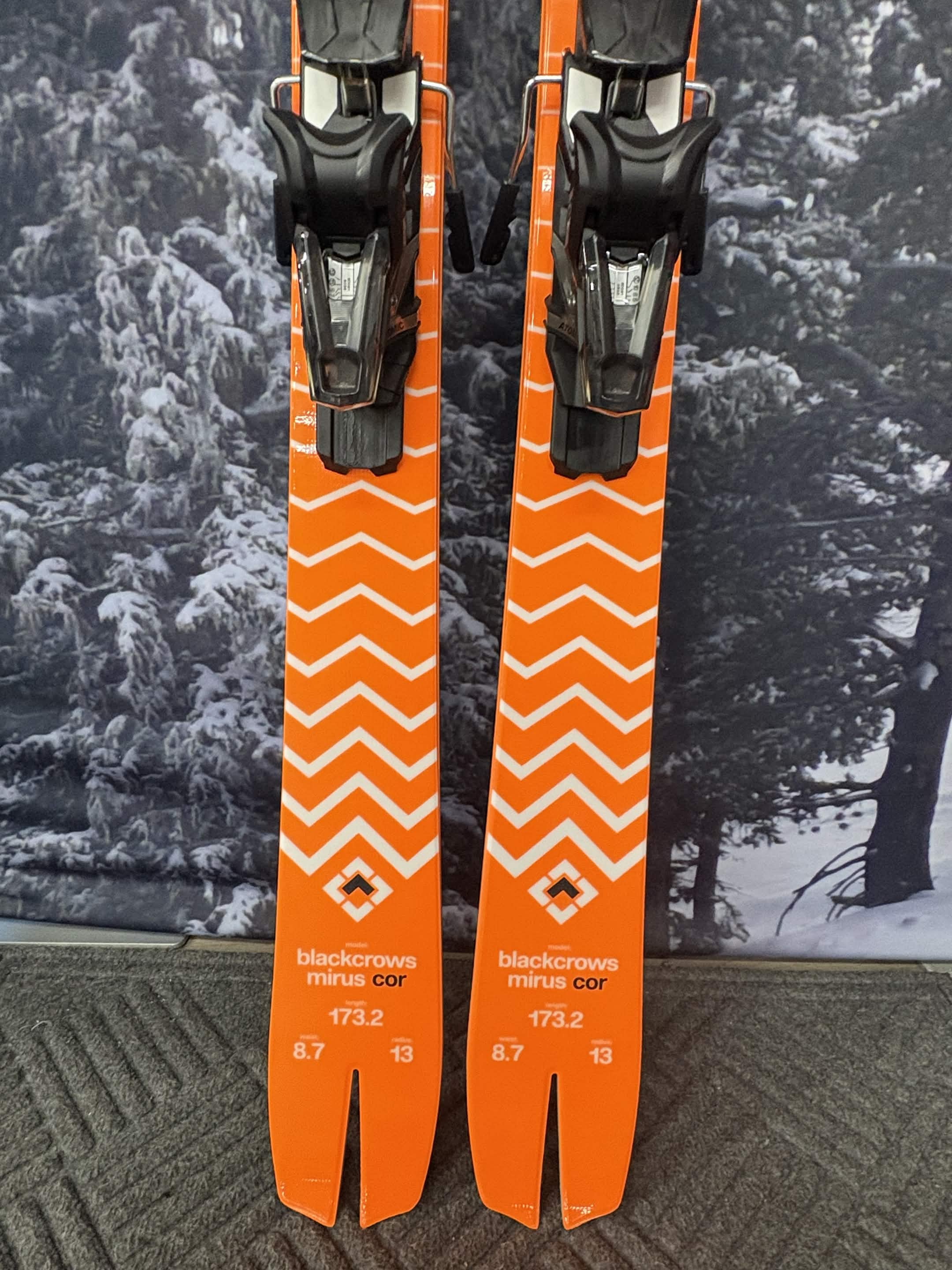 Black Crows Mirus Cor 173cm Skis w/ ATOMIC NR Strive 13 GW ATO Demo Binding - New 2027