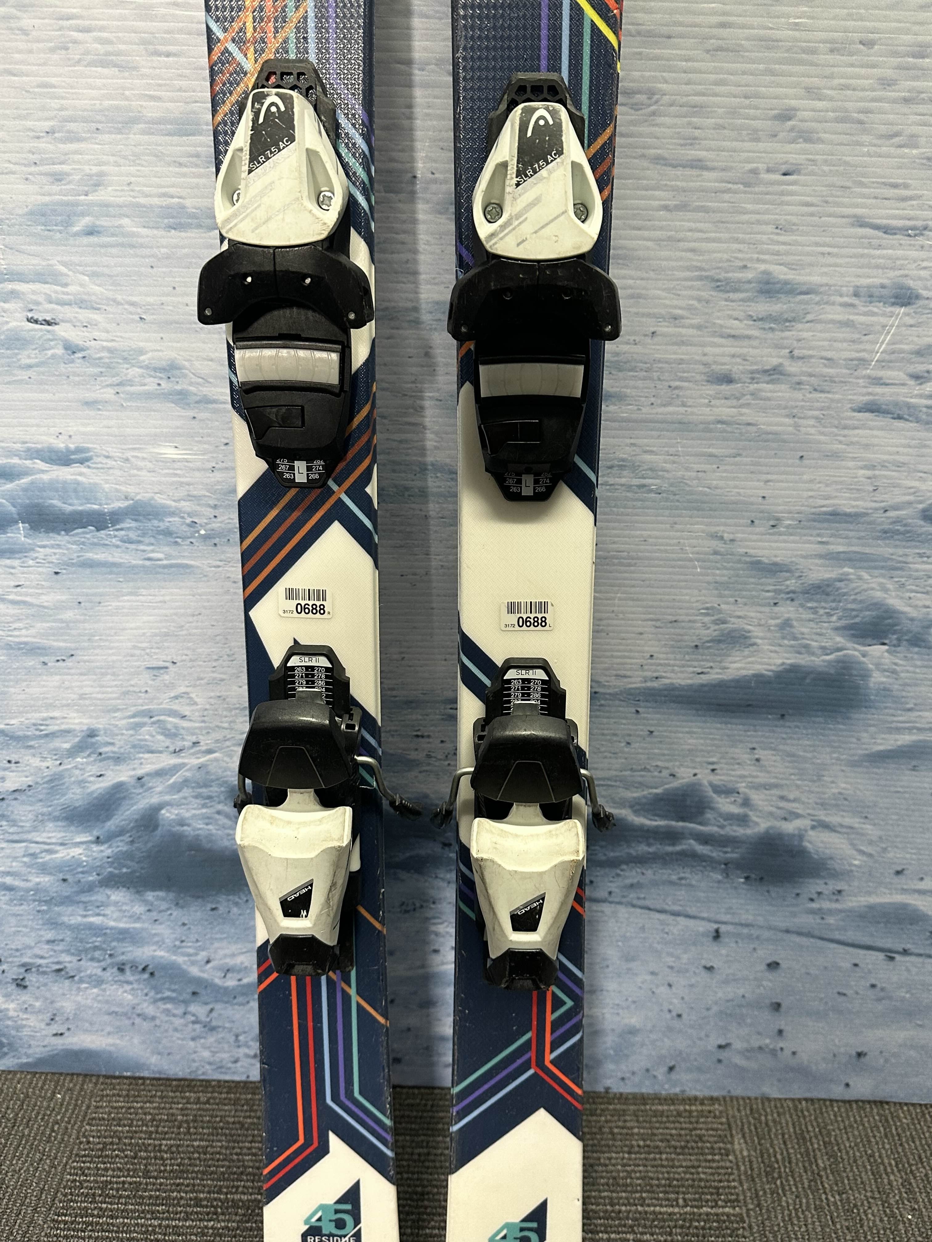 Used Head Residue 145cm w/ Head SLR 7.5 Bindings