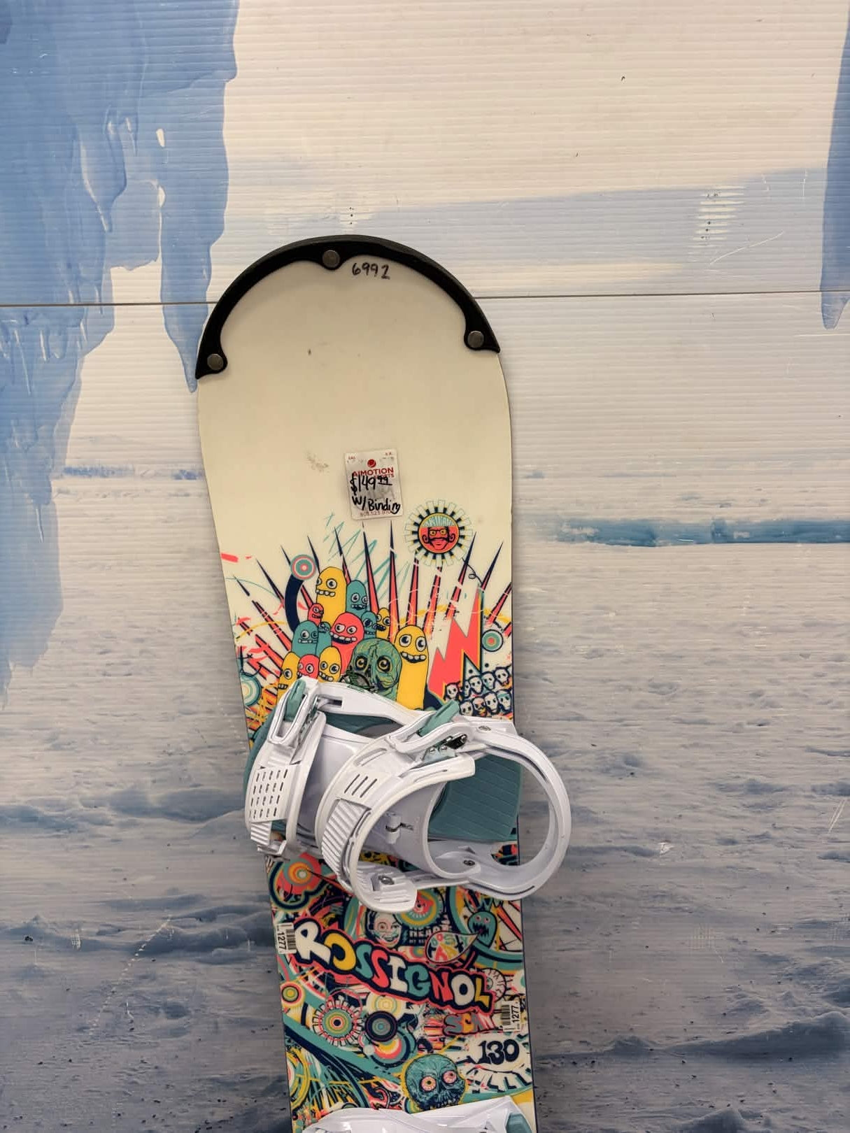 Rossignol Scan Ampteck 130cm Snowboard w/ S Binding - Used (2014)