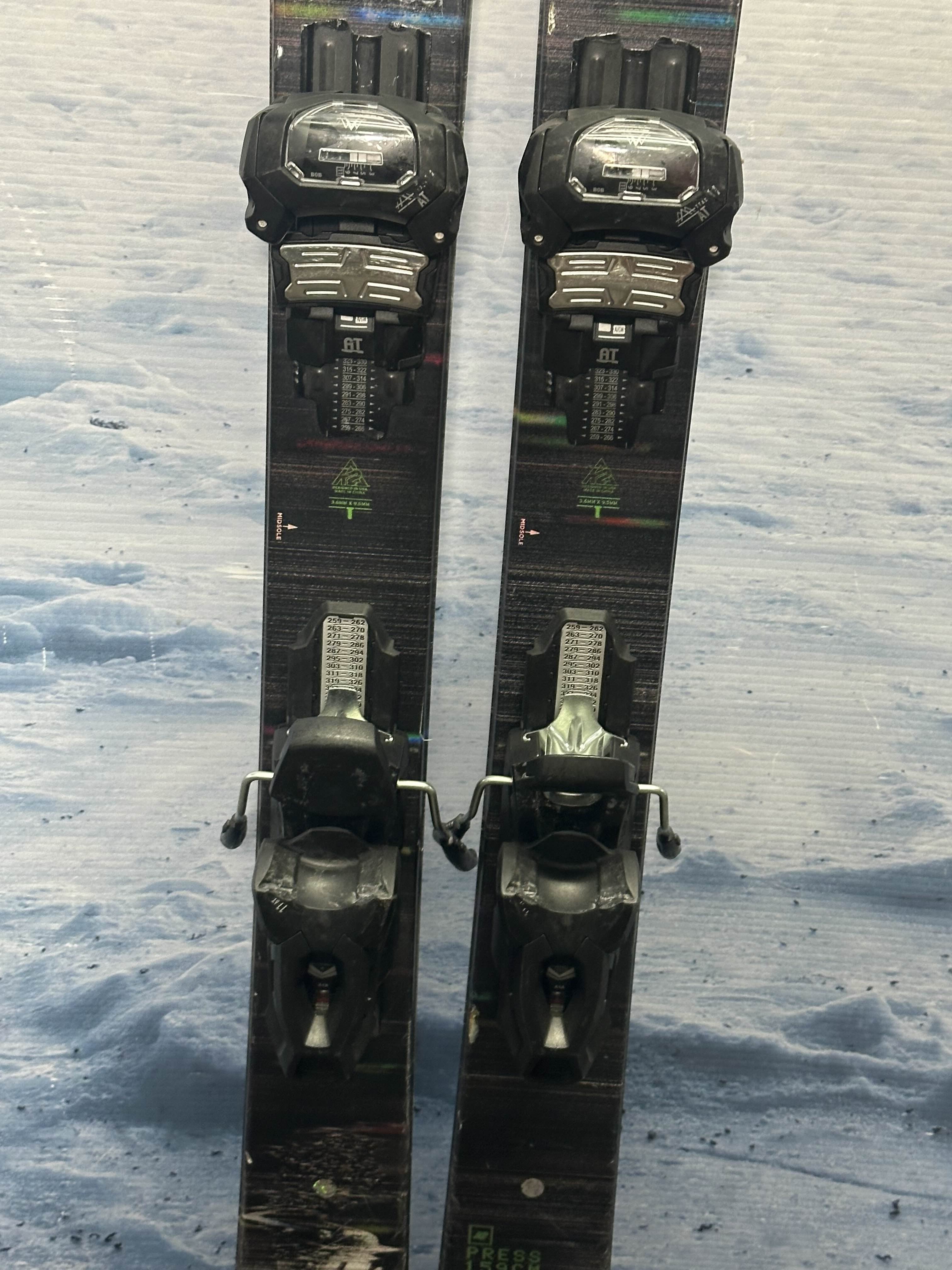 Used K2 Press 159cm w/ Attack 11 Bindings