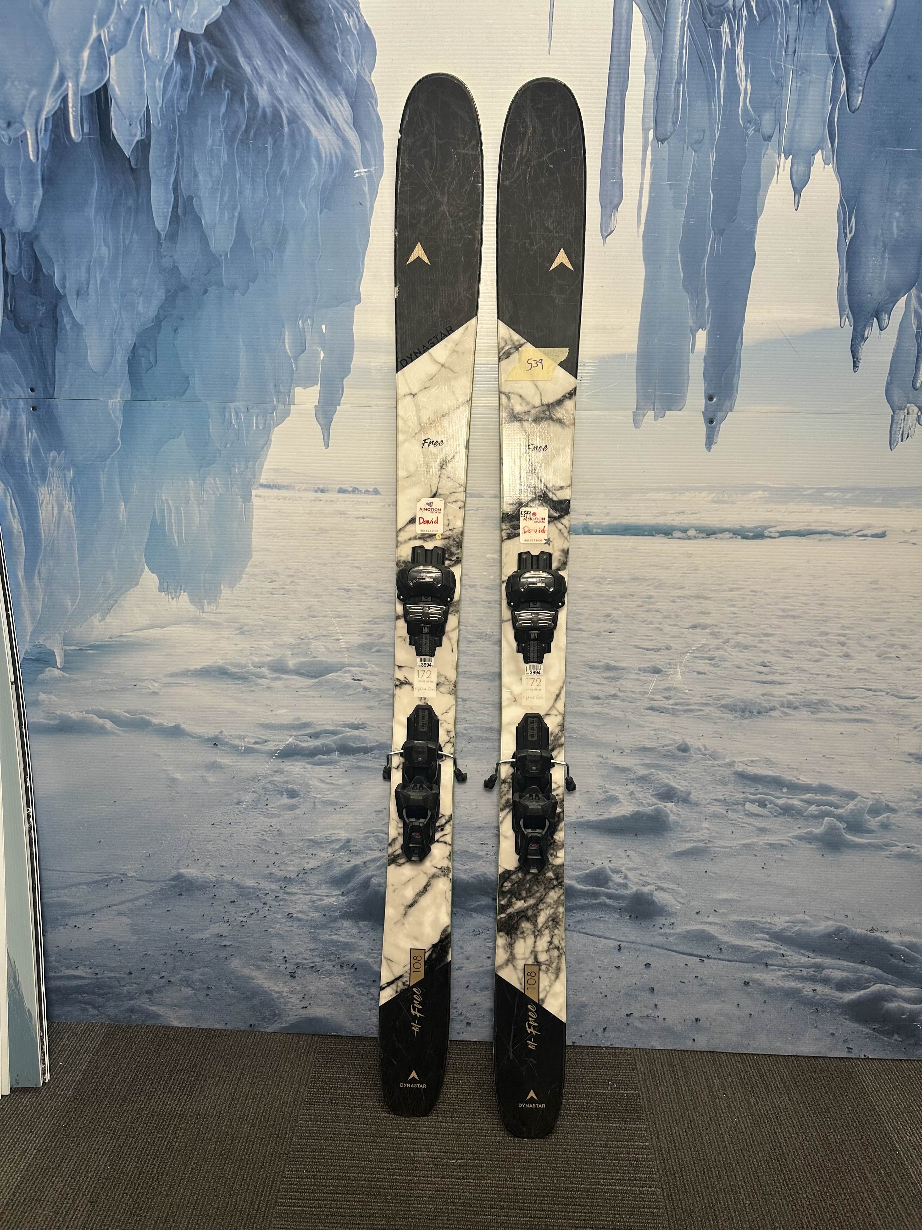 Used Dynastar Free 172cm w/ Attack 14 Bindings