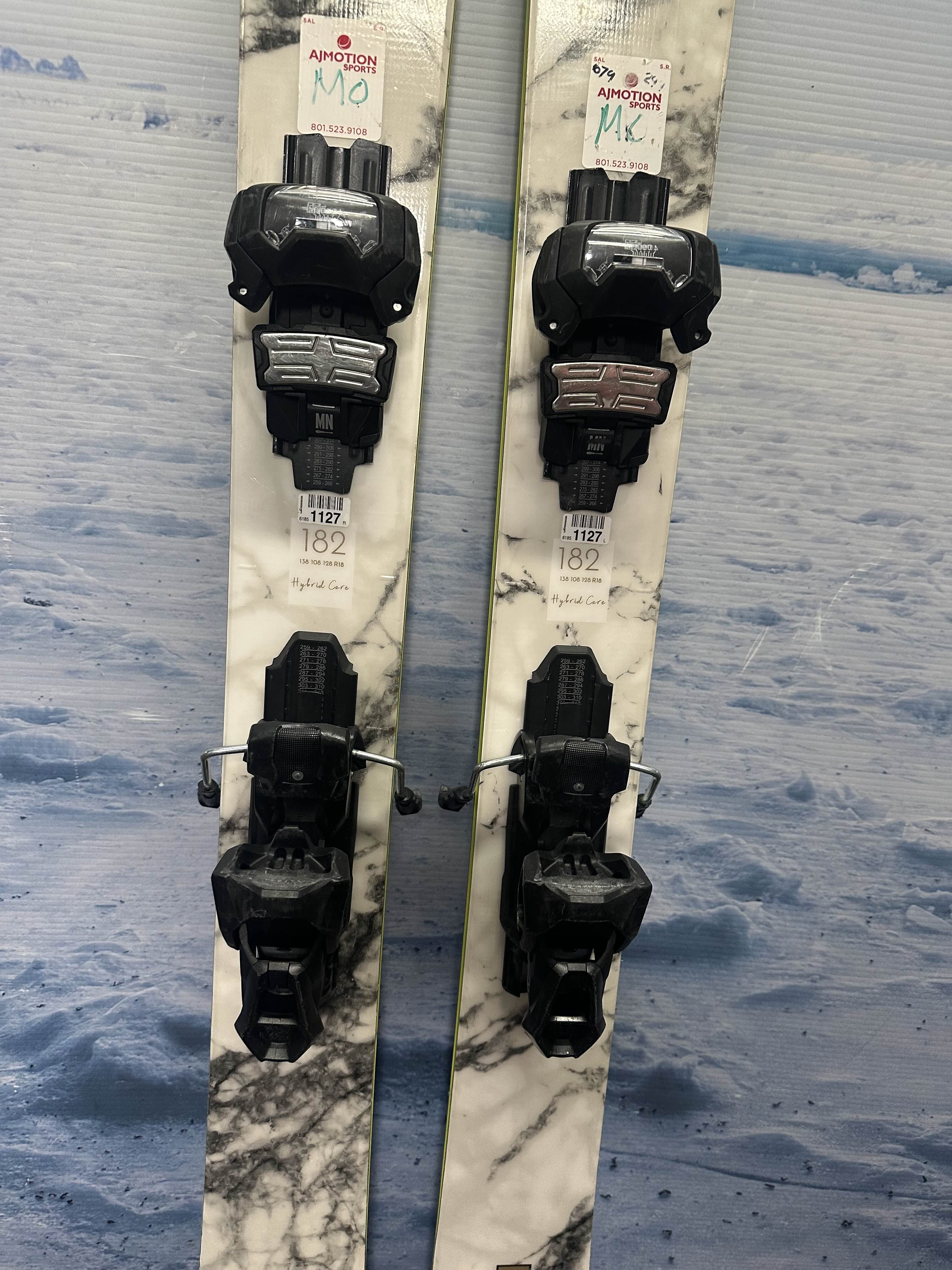 Used Dynastar Free 182cm w/ Attack 14 Bindings