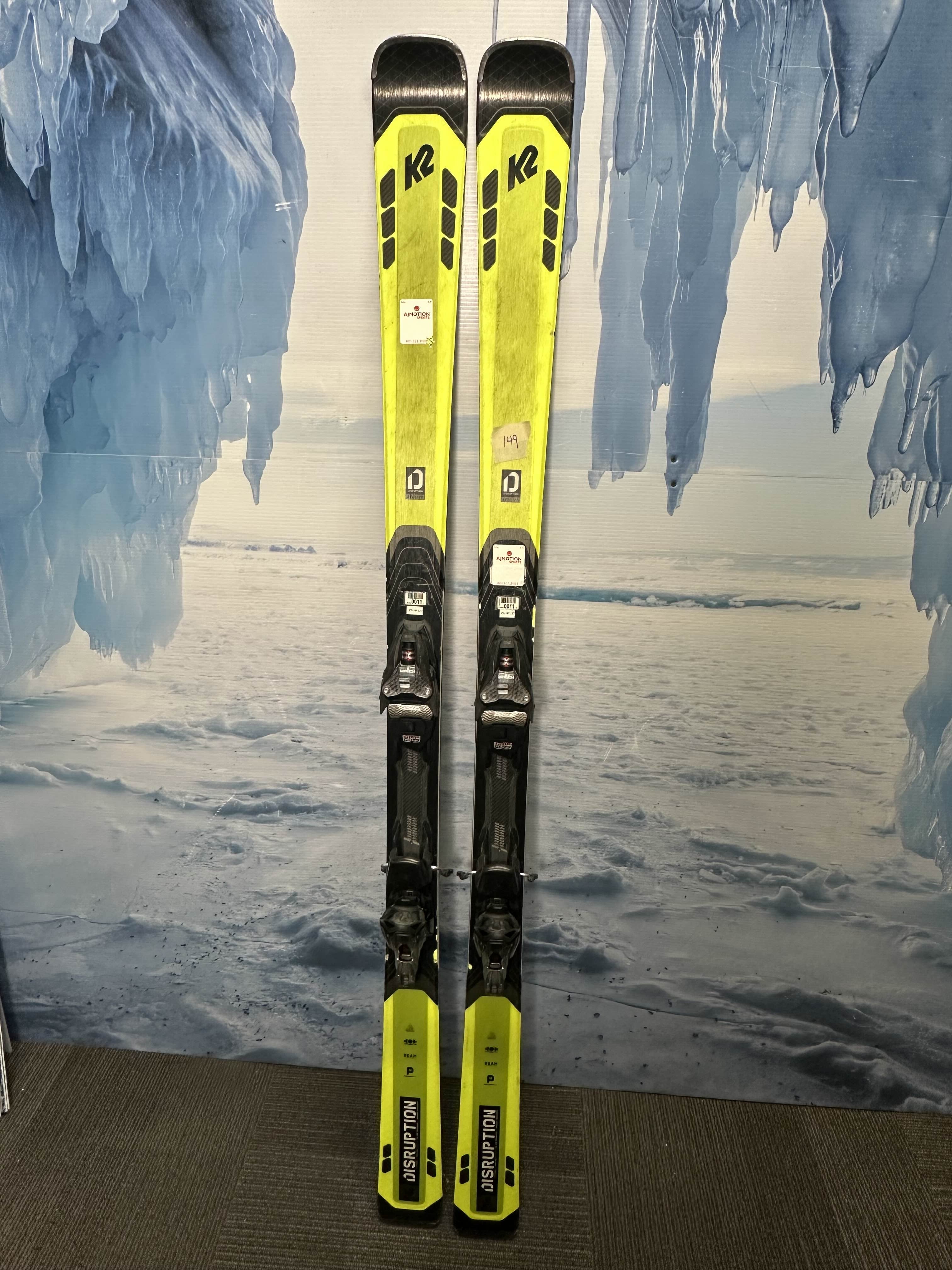 Used K2 Disruption 177cm w/ Meker 12 Bindings