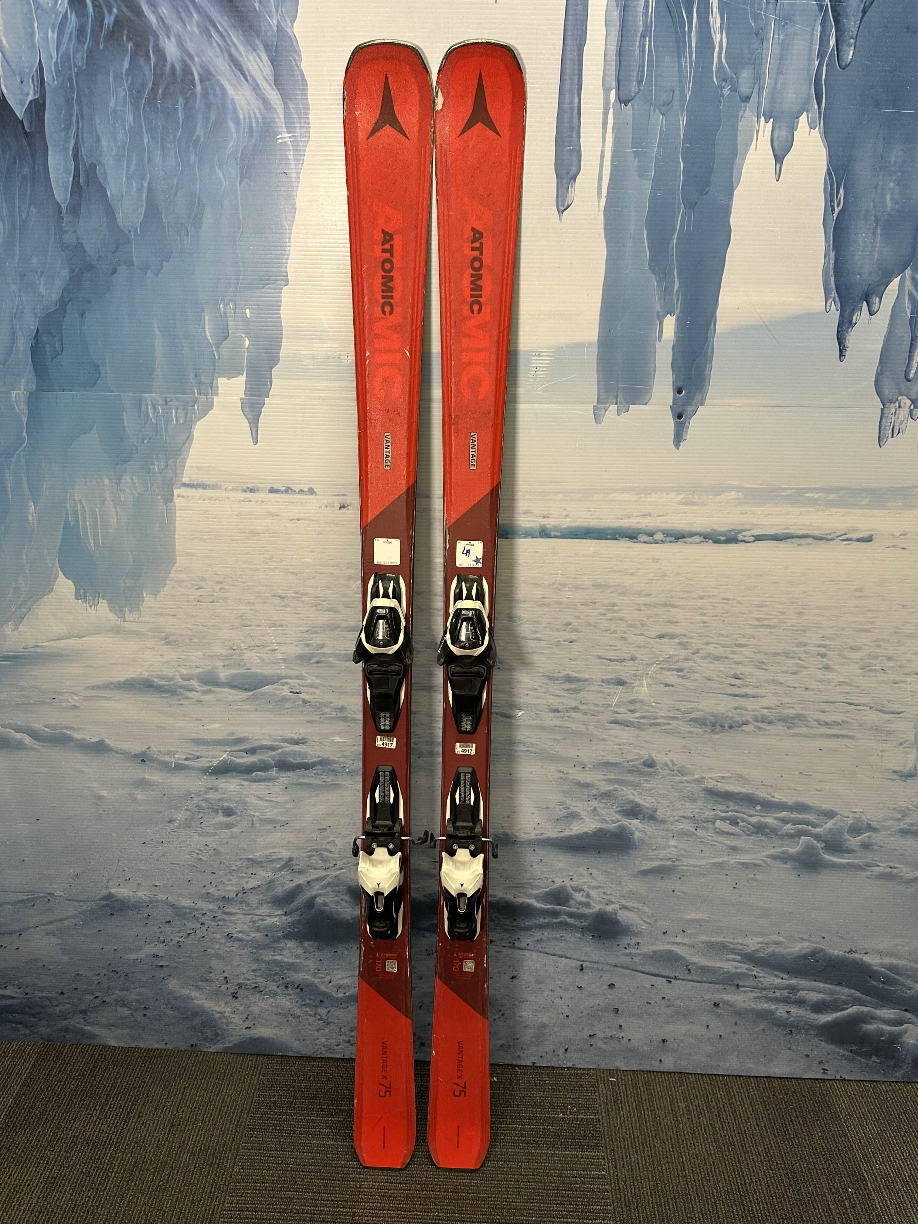 Used Atomic Vantage 170cm w/ Atomic Lithium 10 Bindings