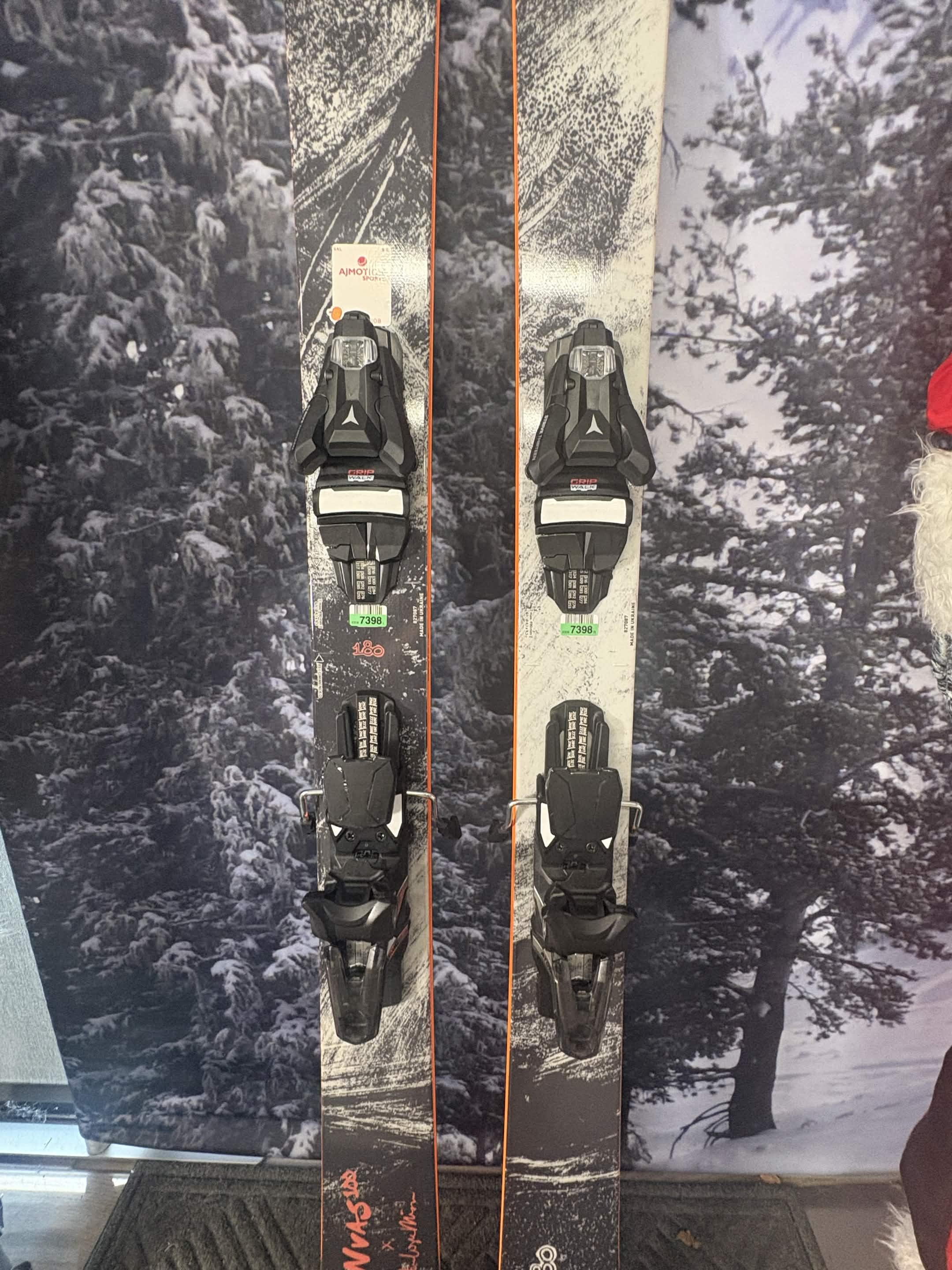 Blizzard Canvas 100 180cm Skis w/ ATOMIC NR Strive 13 GW ATO Demo Binding - New 2027
