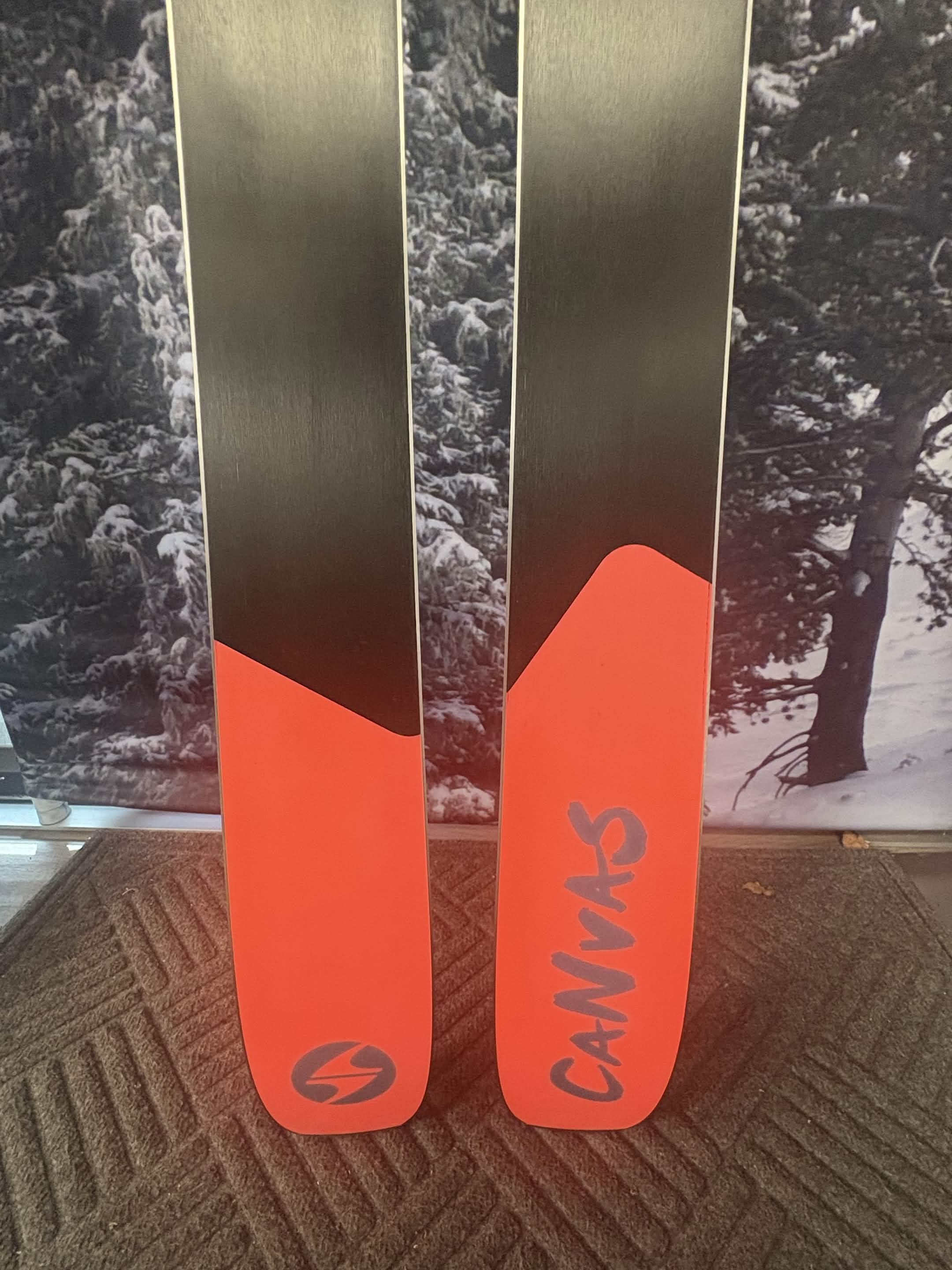 Blizzard Canvas 100 180cm Skis w/ ATOMIC NR Strive 13 GW ATO Demo Binding - New 2027