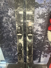 Blizzard Canvas 108 180cm Skis w/ ATOMIC NR Strive 13 GW ATO Demo Binding - New 2027
