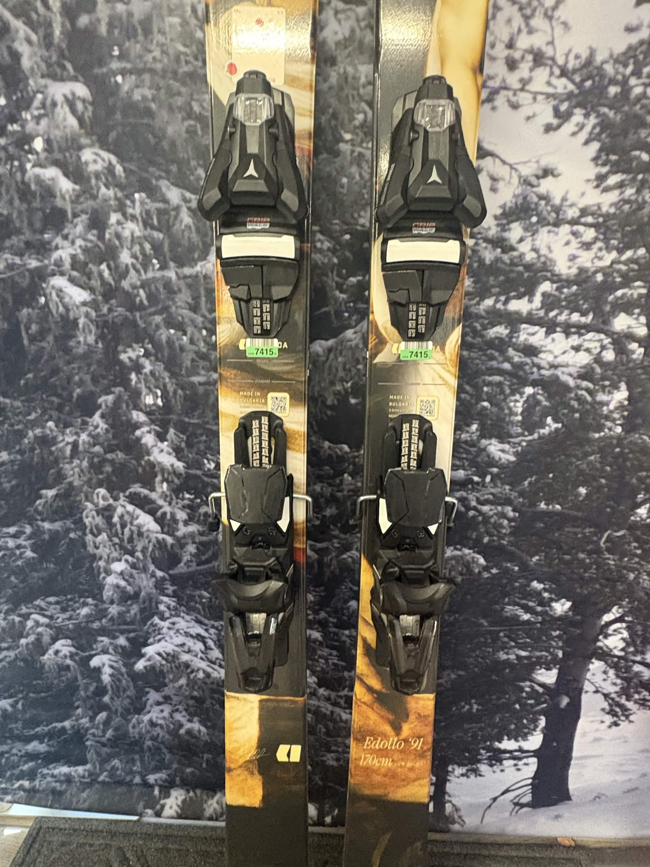 Armada Edollo 91 170cm Skis w/ ATOMIC NR Strive 13 GW ATO Demo Binding - New 2027