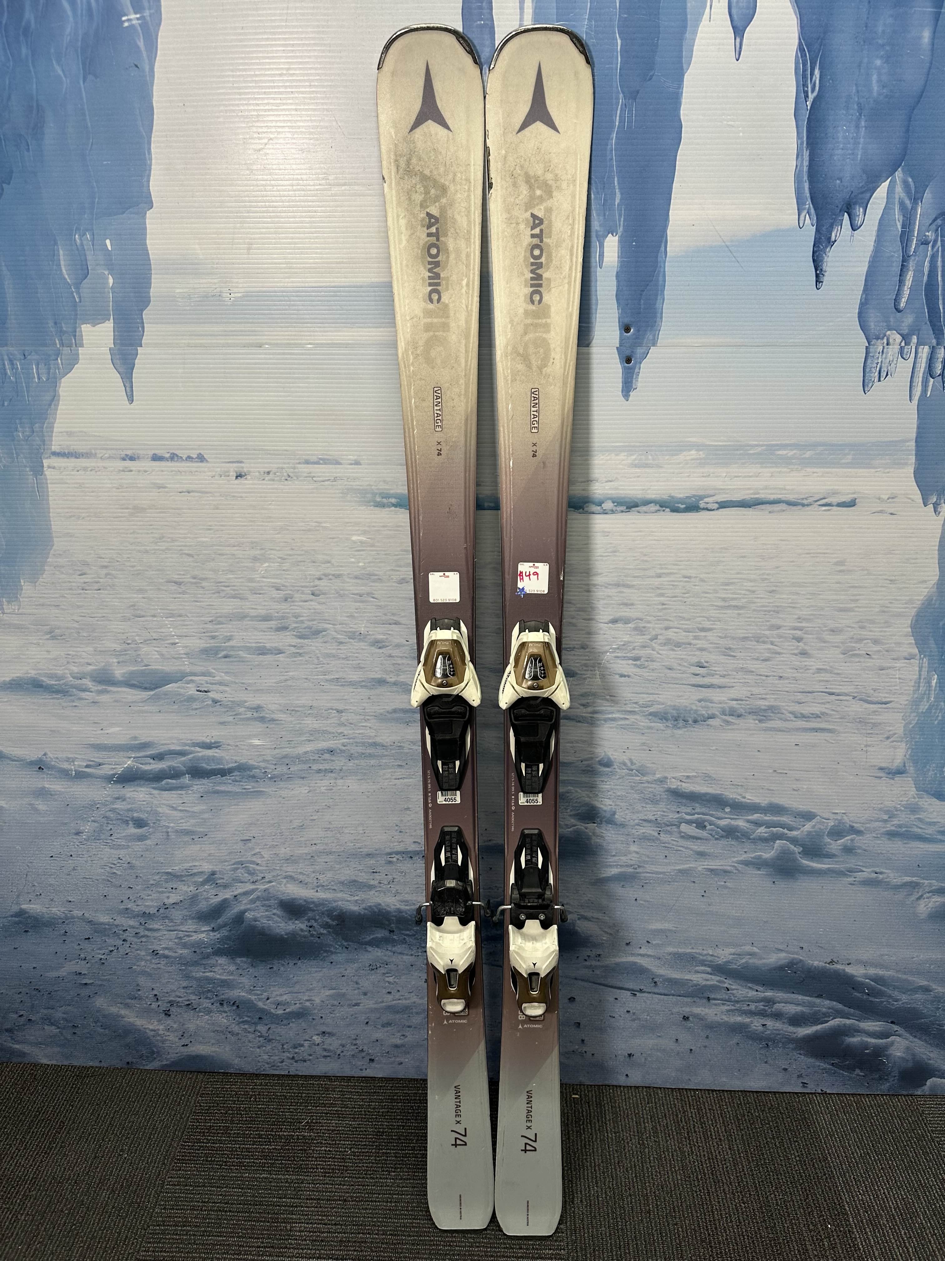 Used Atomic Vantage 158cm w/ Atomic Lithium 10 Bindings