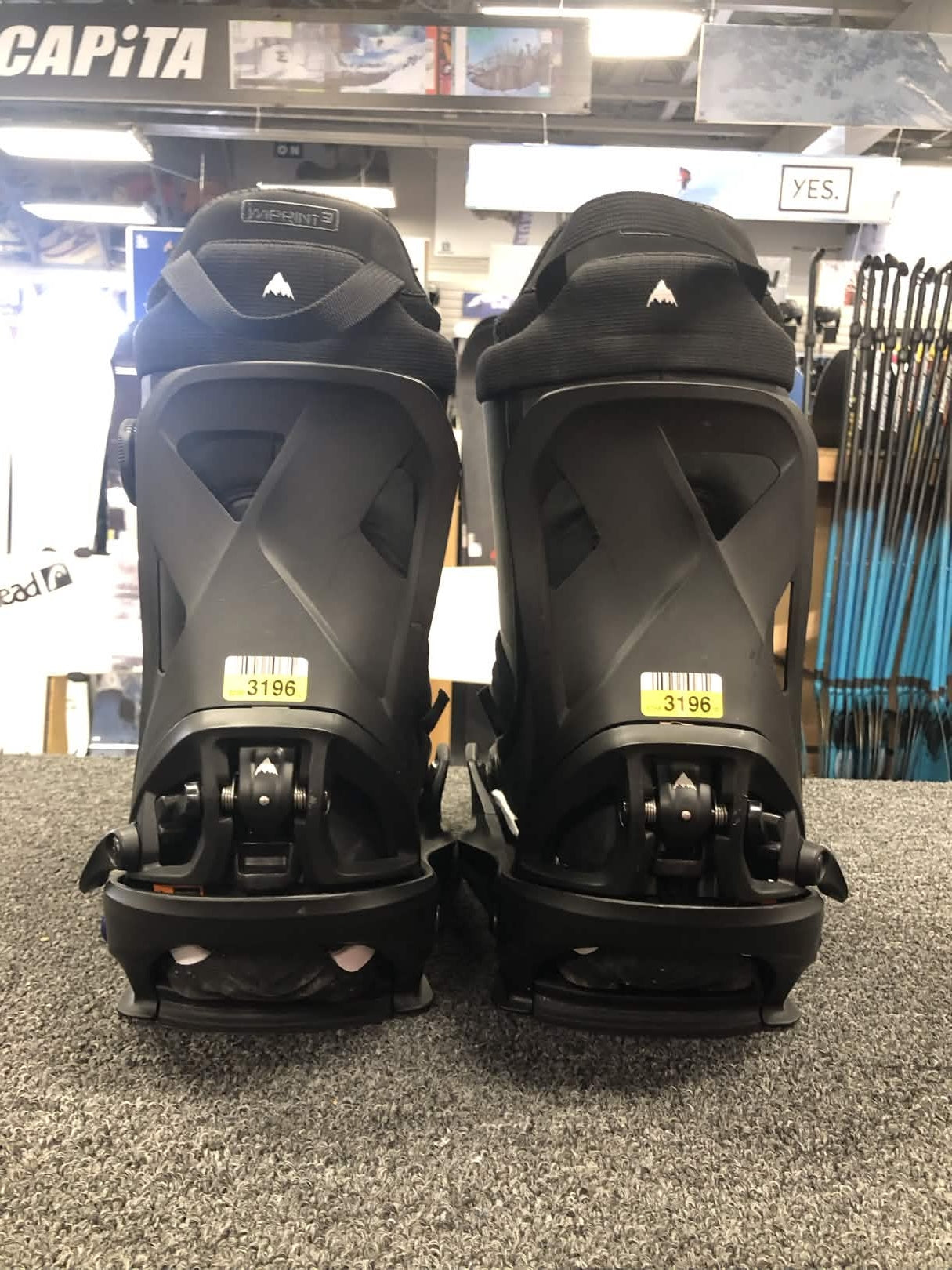 Used Burton Highshot X Step-on Snowboard Boot+Binding Mens 12