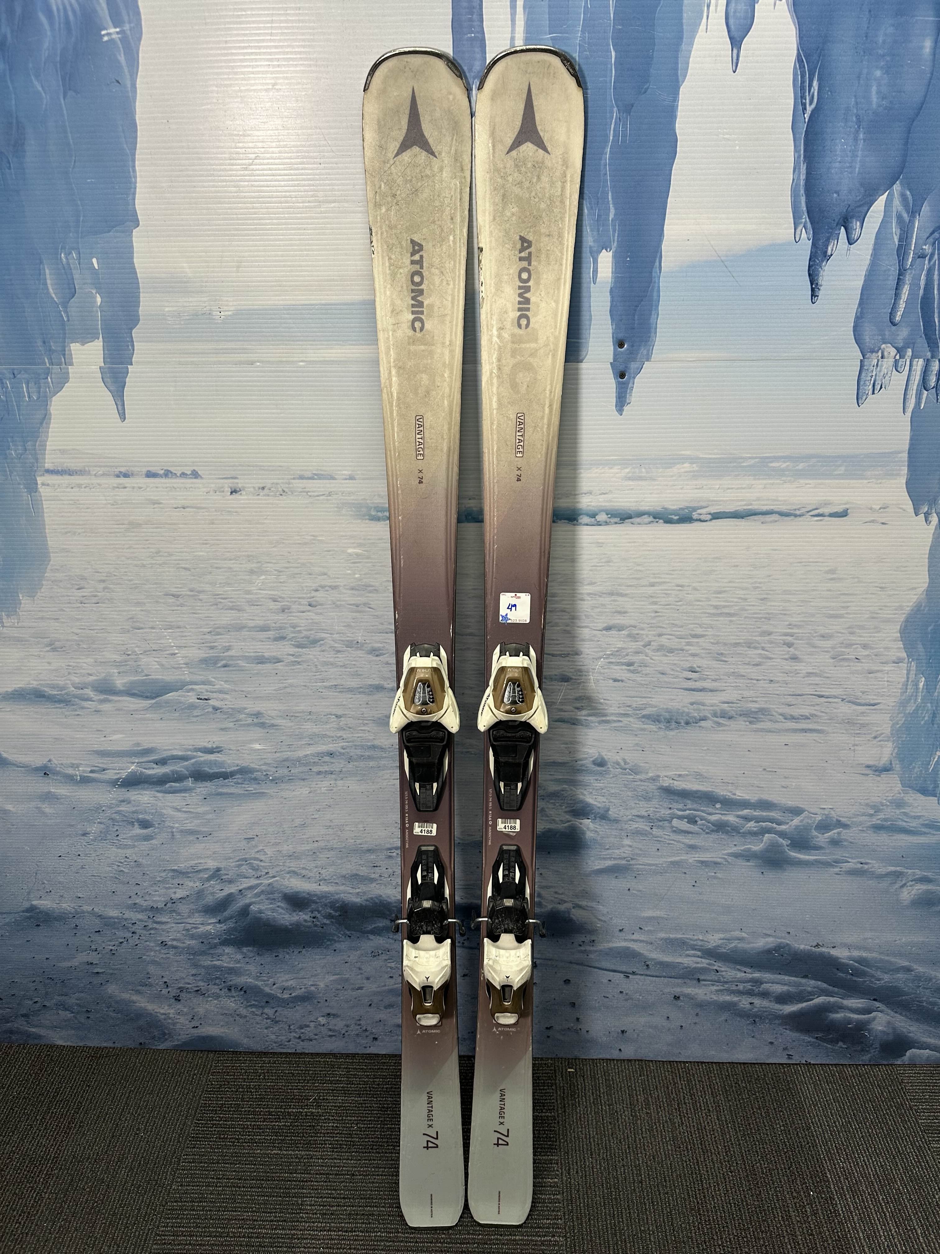 Used Atomic Vantage 158cm w/ Atomic Lithium 10 Bindings